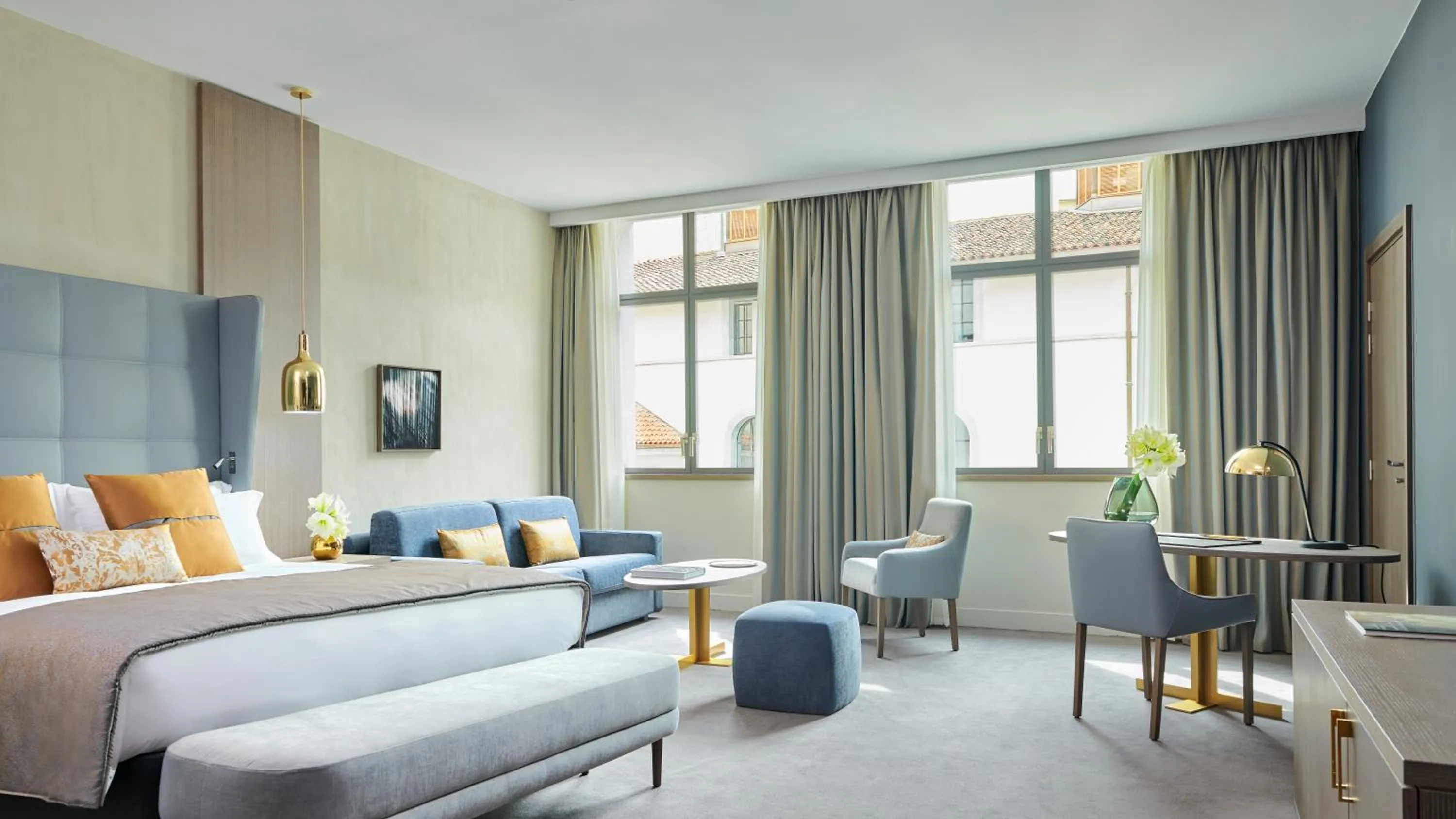 Classic King Room with Garden View - Disability Access in InterContinental Lyon - Hotel Dieu by IHG