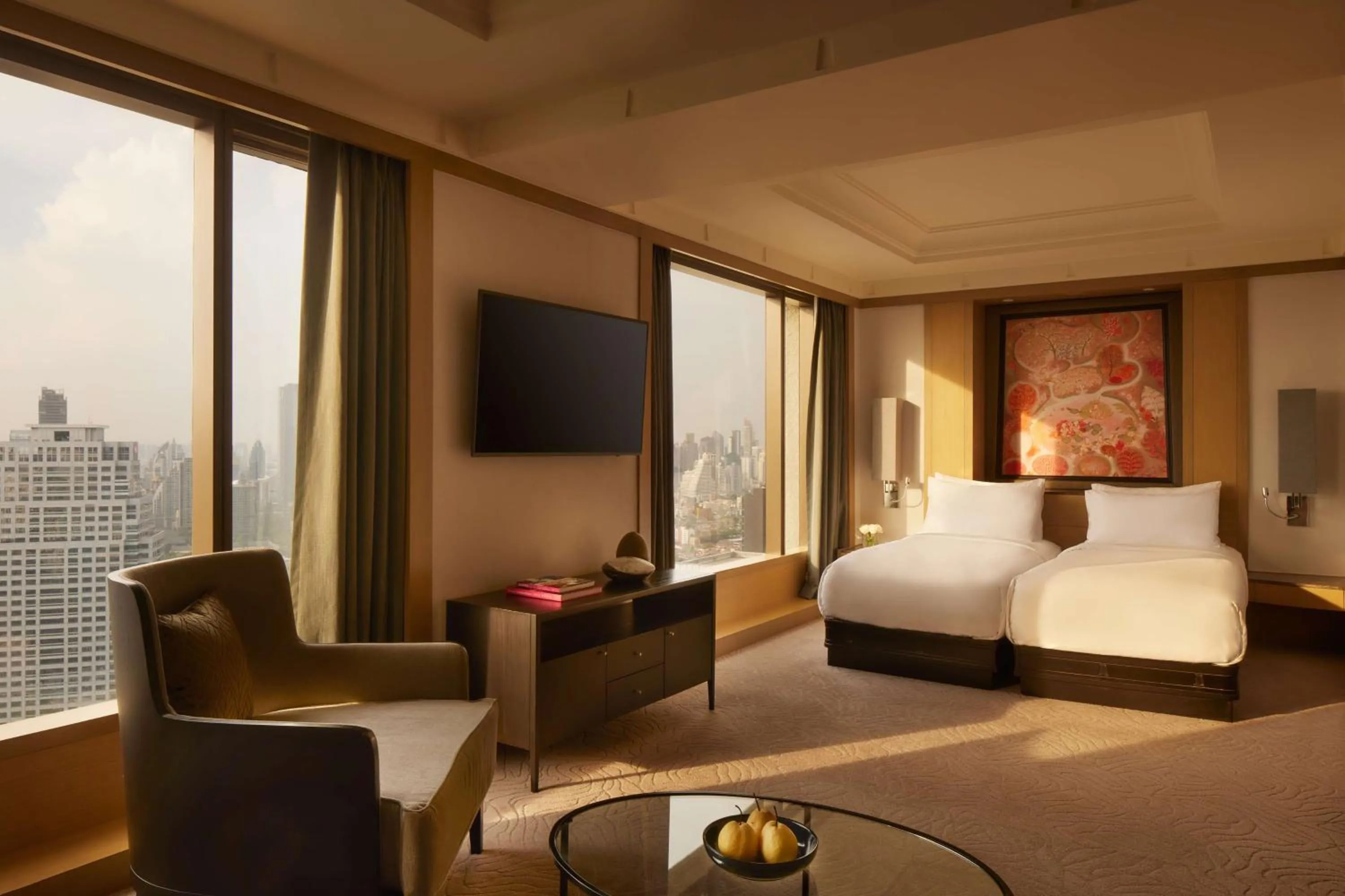 Panorama Club City View in Banyan Tree Bangkok