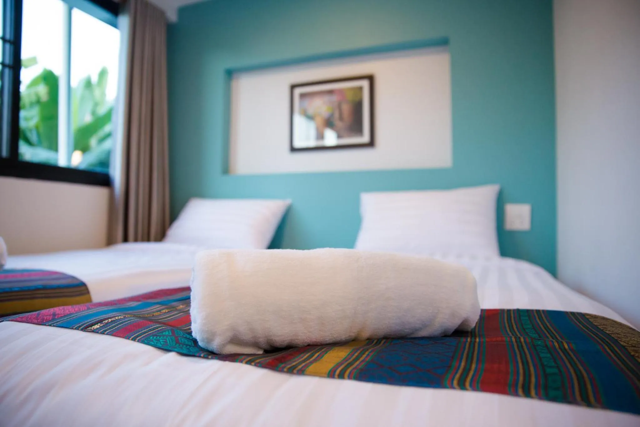 Twin Room with Private Bathroom in Suree House