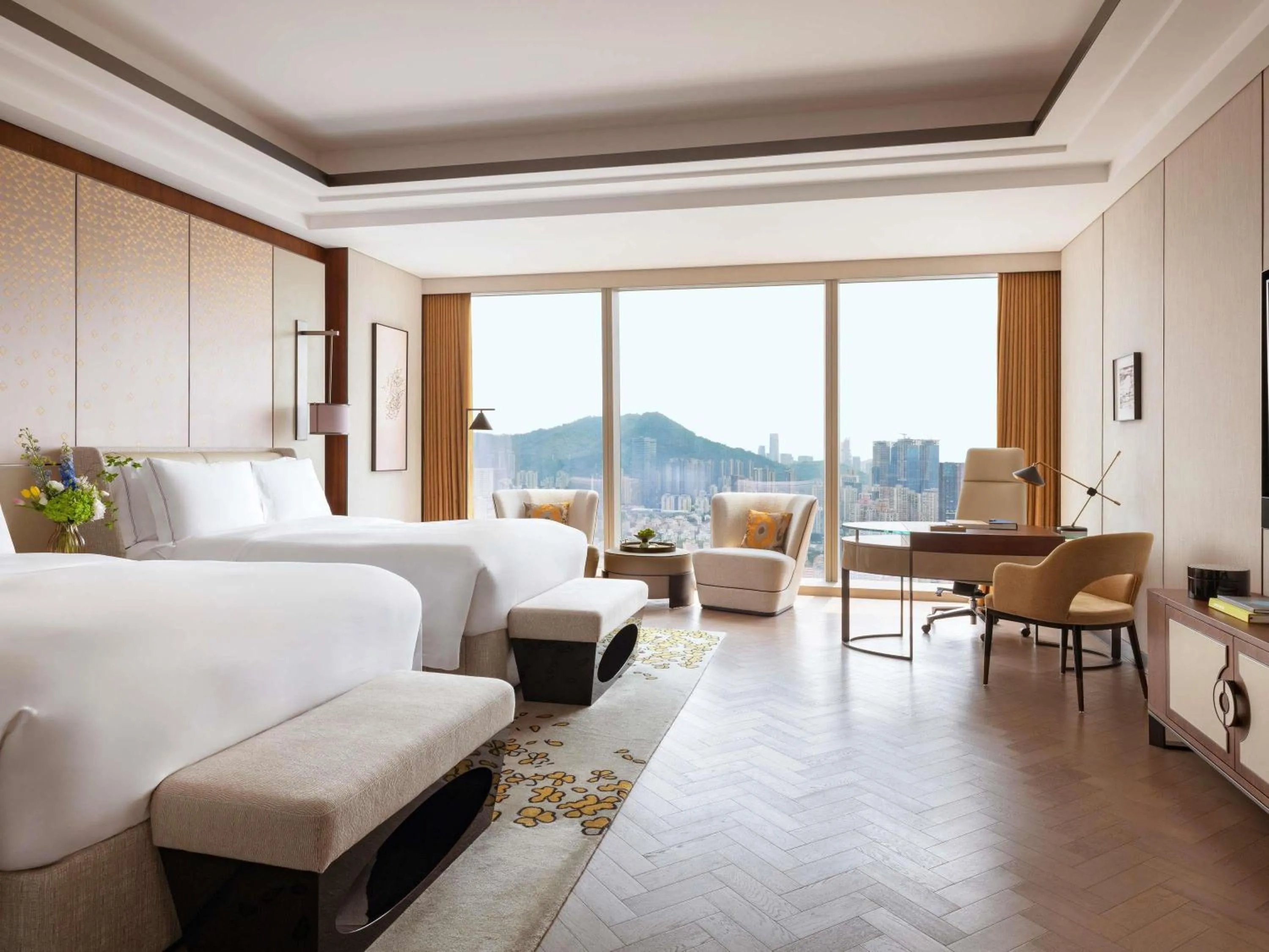 Deluxe Twin Beds City View Room in Raffles Shenzhen