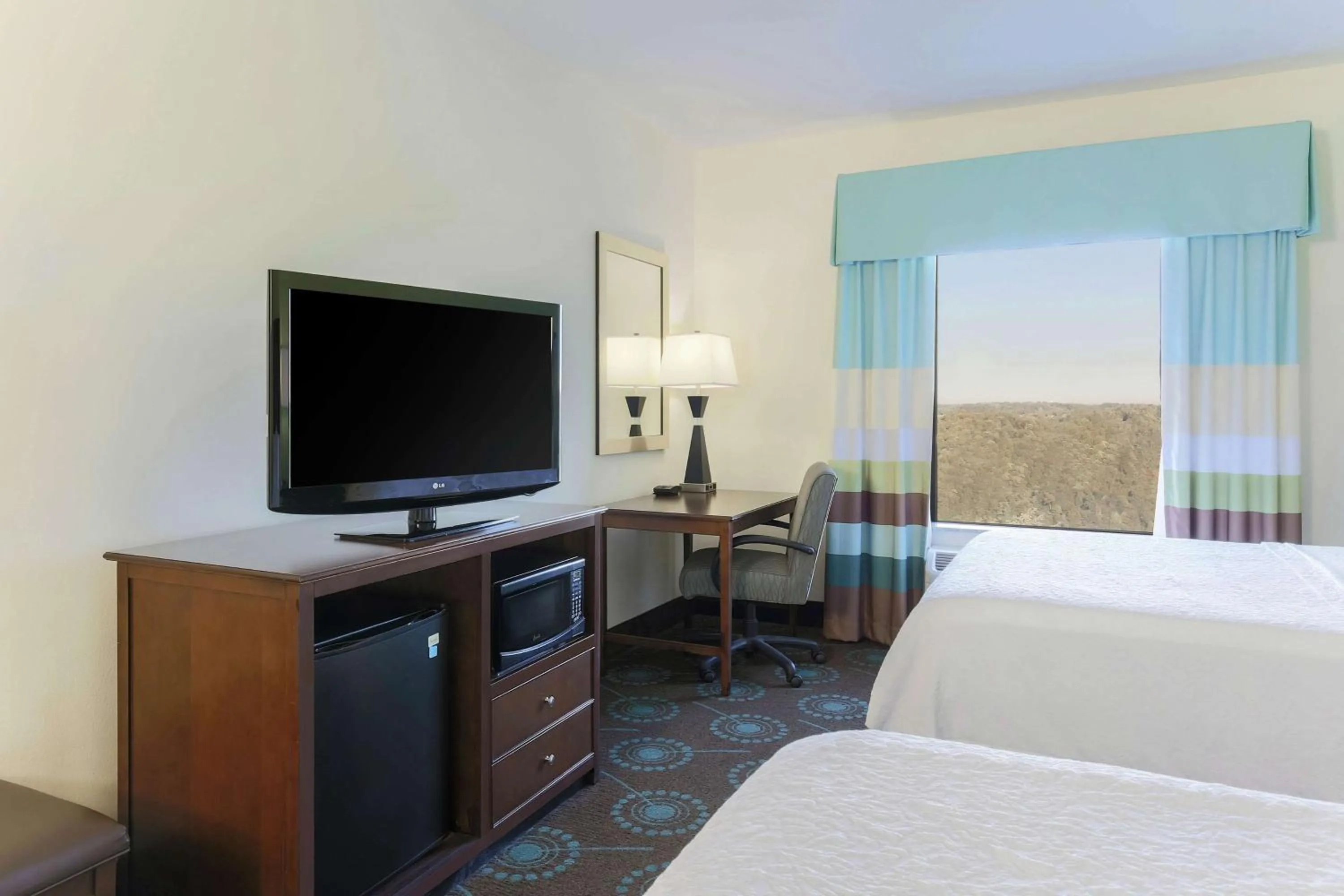 Room with Two Queen Beds - Non-Smoking in Hampton Inn & Suites Wheeling - The Highlands