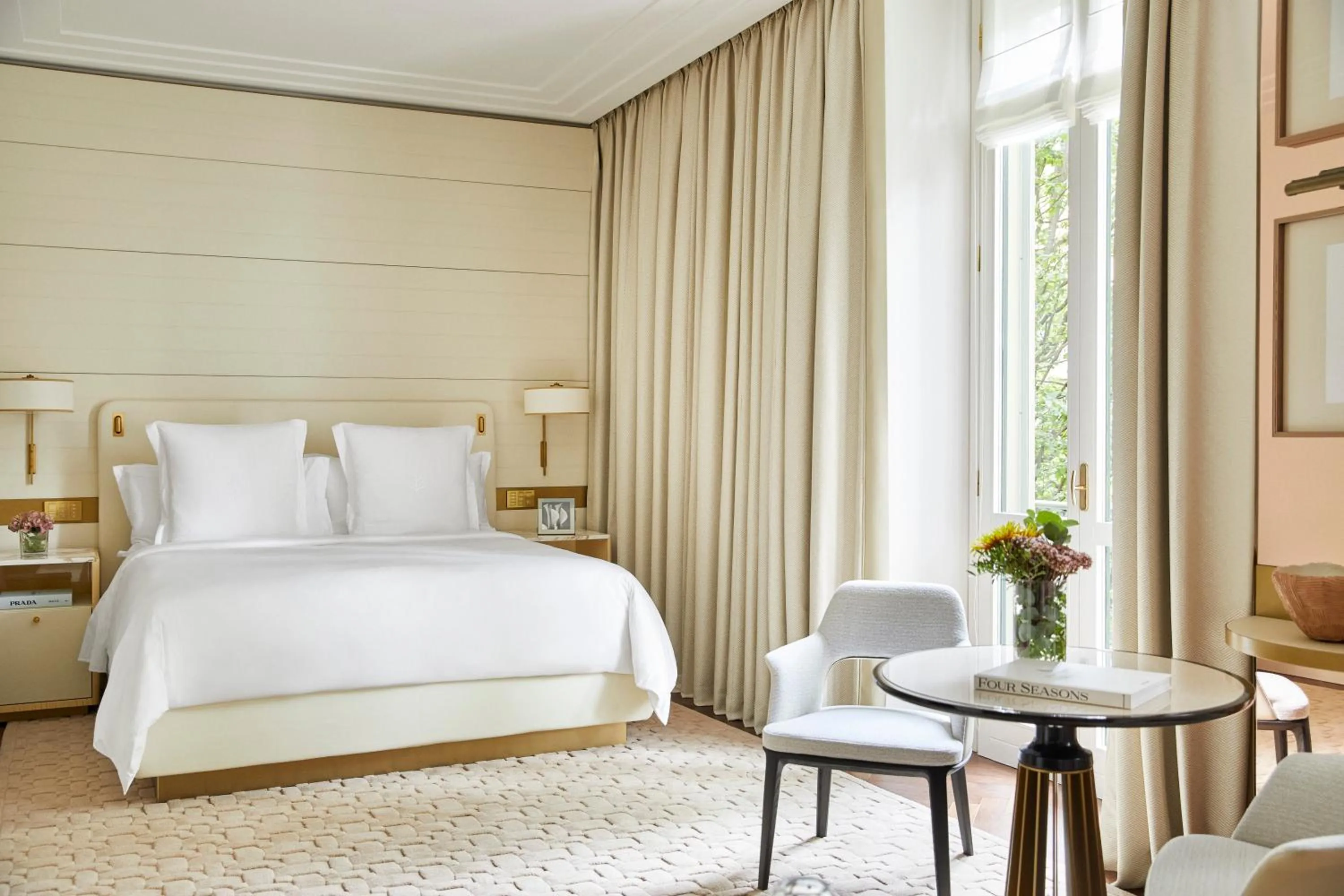 Premium King Room Garden View  in Four Seasons Hotel Milano