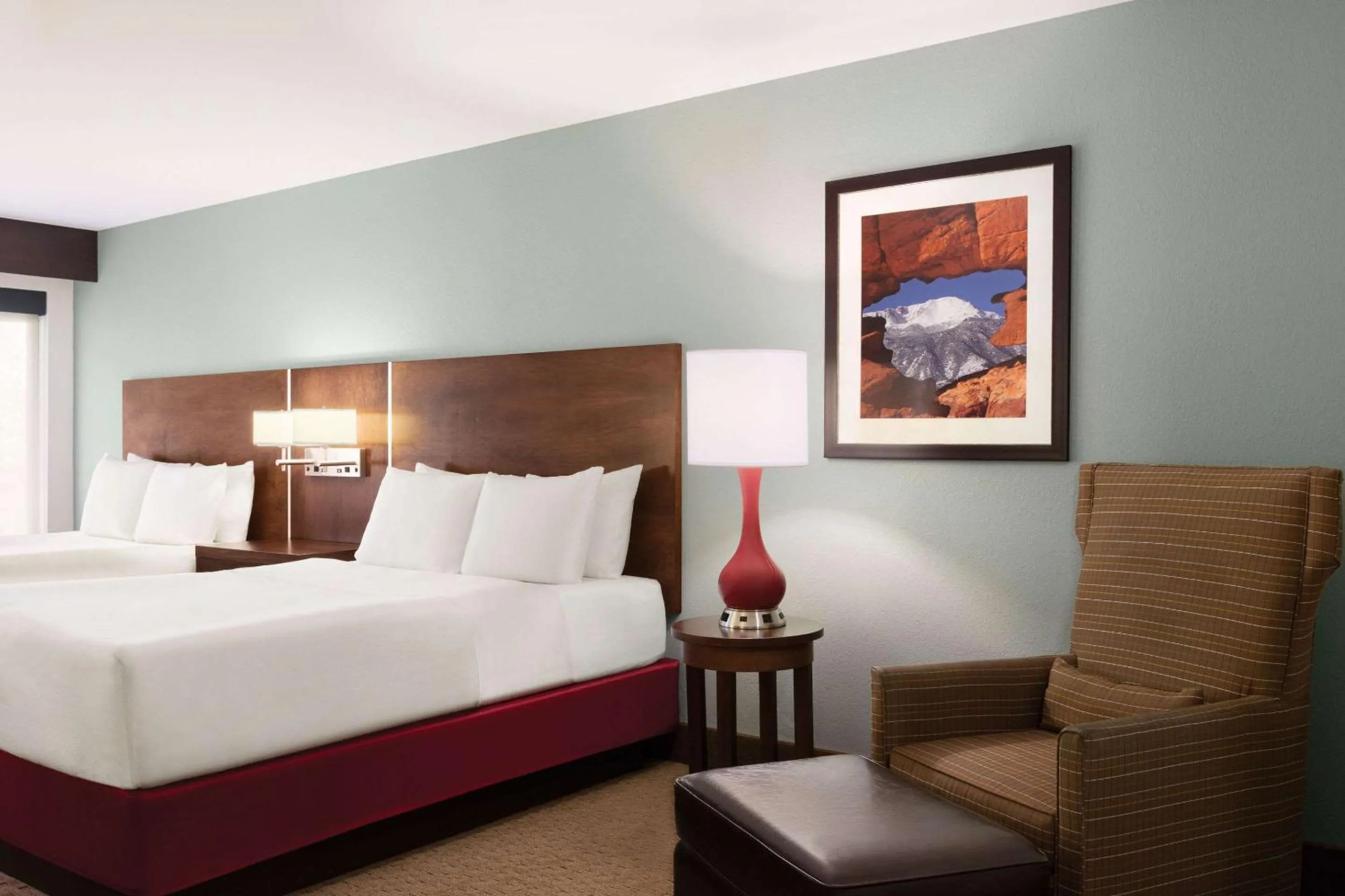 Queen Room with Two Queen Beds - Non-Smoking in Radisson Hotel Colorado Springs Airport