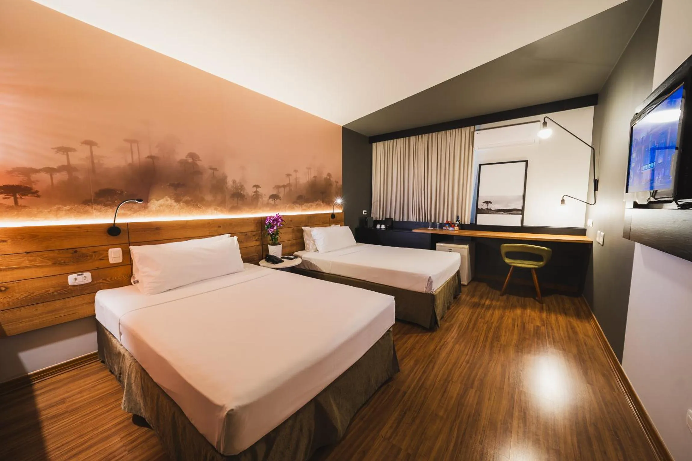 Executive Double Room in Hotel Cassino Tower Curitiba Aeroporto By Nacional Inn