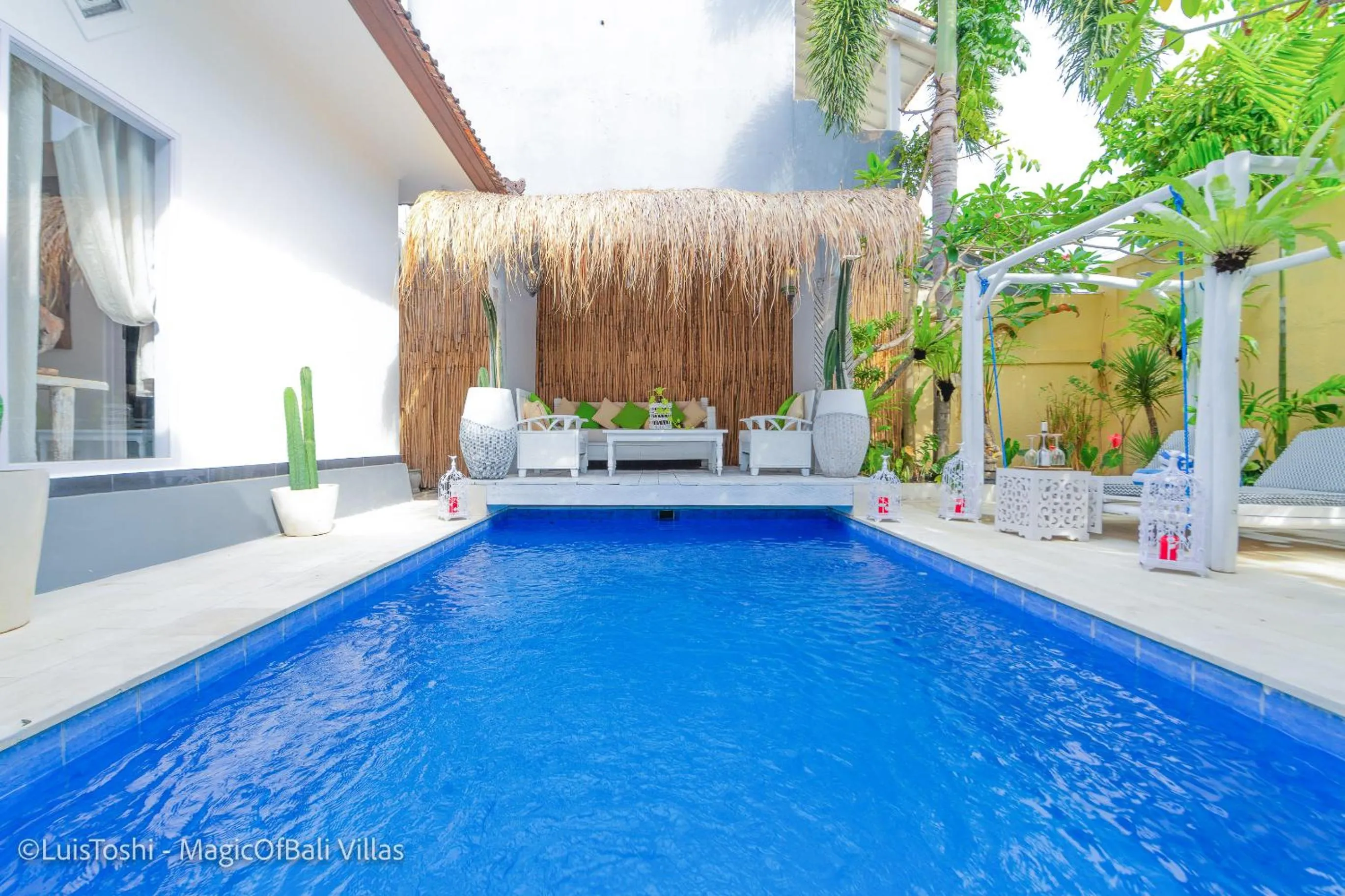 Two-Bedroom Villa with Private Pool in Smiling Cactus Villas, Kuta, Seminyak