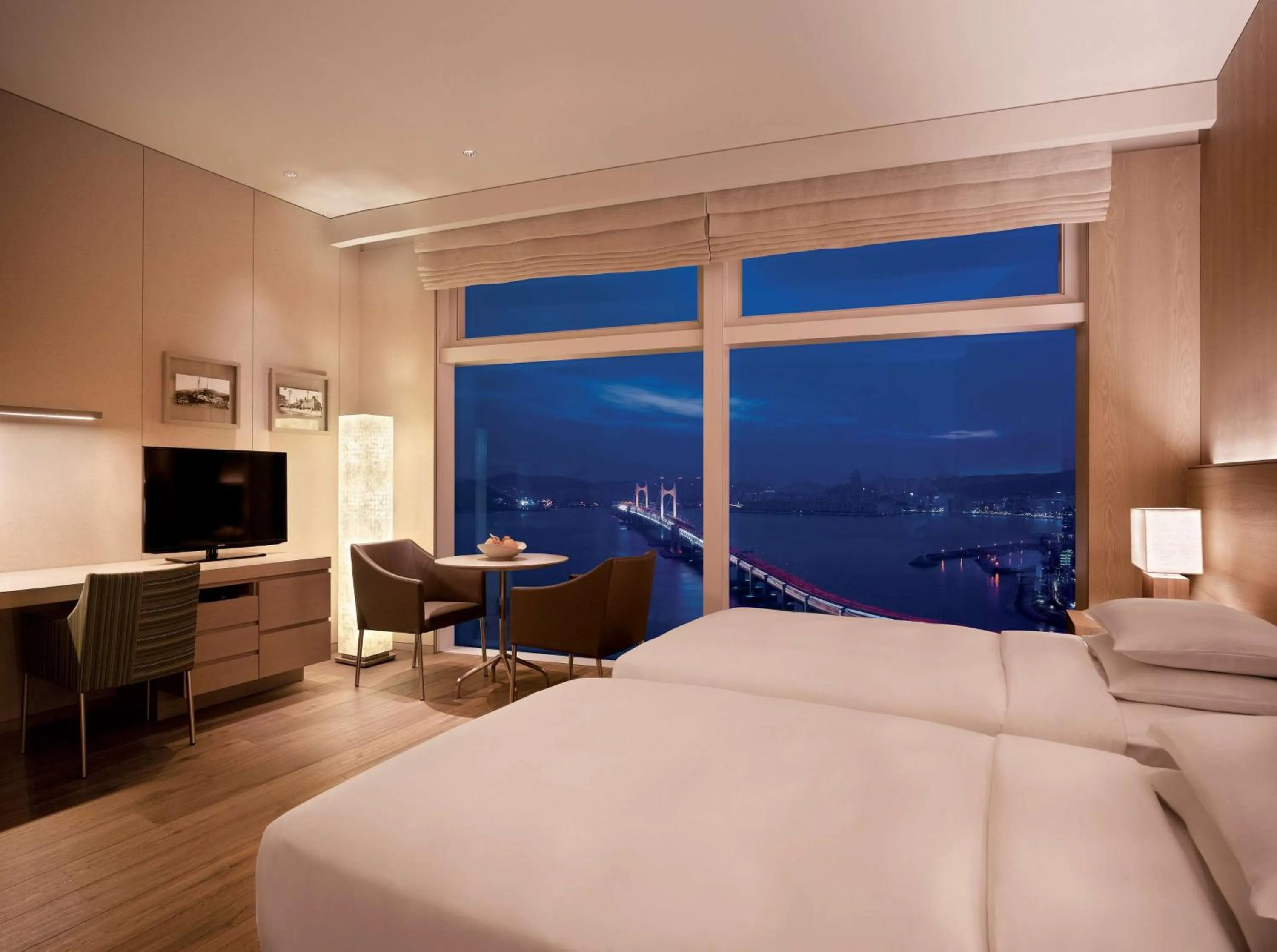 Twin Room with Ocean View - High Floor in Park Hyatt Busan