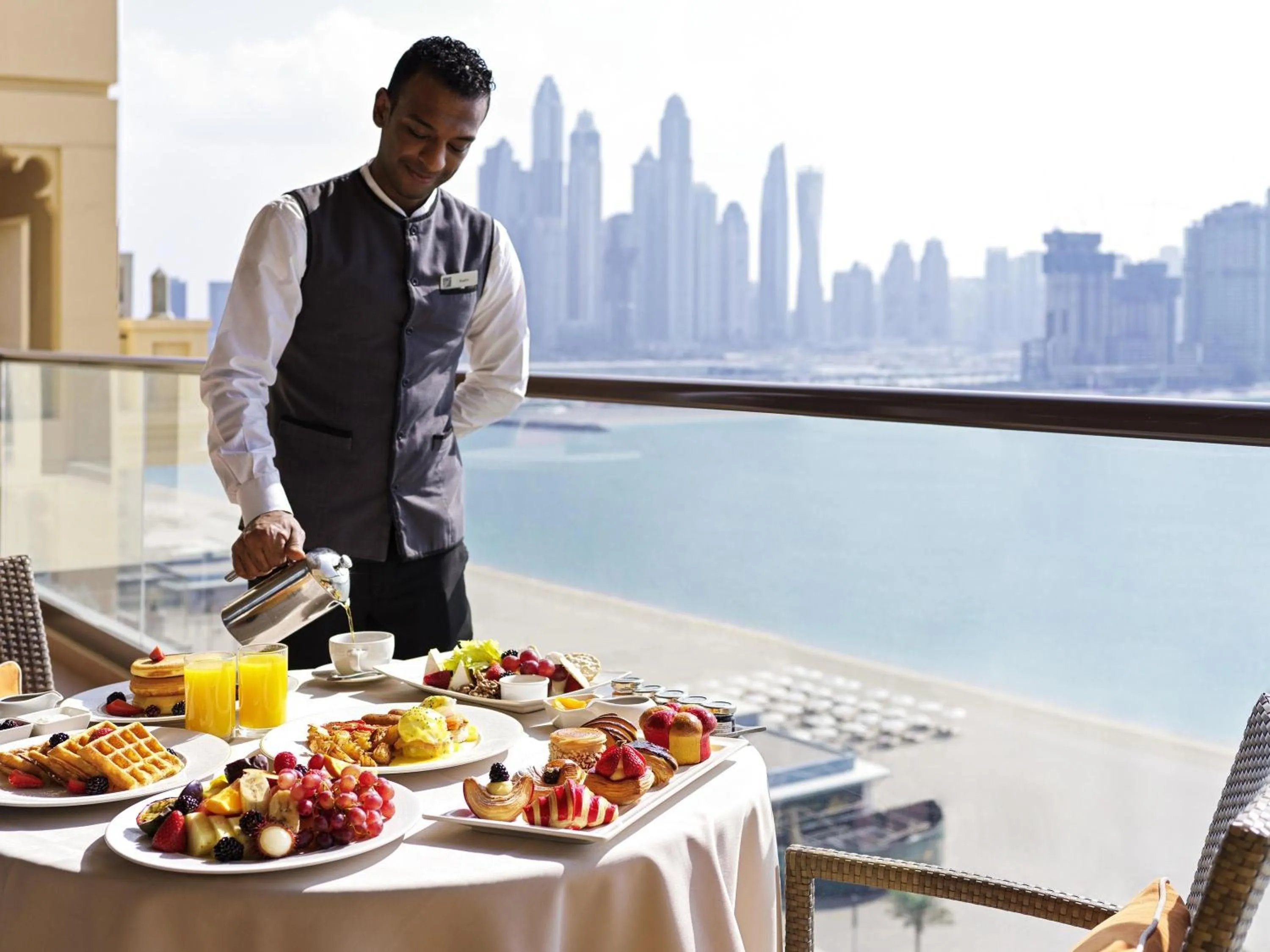 Grand Family Heritage Room with Two King Beds and Balcony in Fairmont The Palm