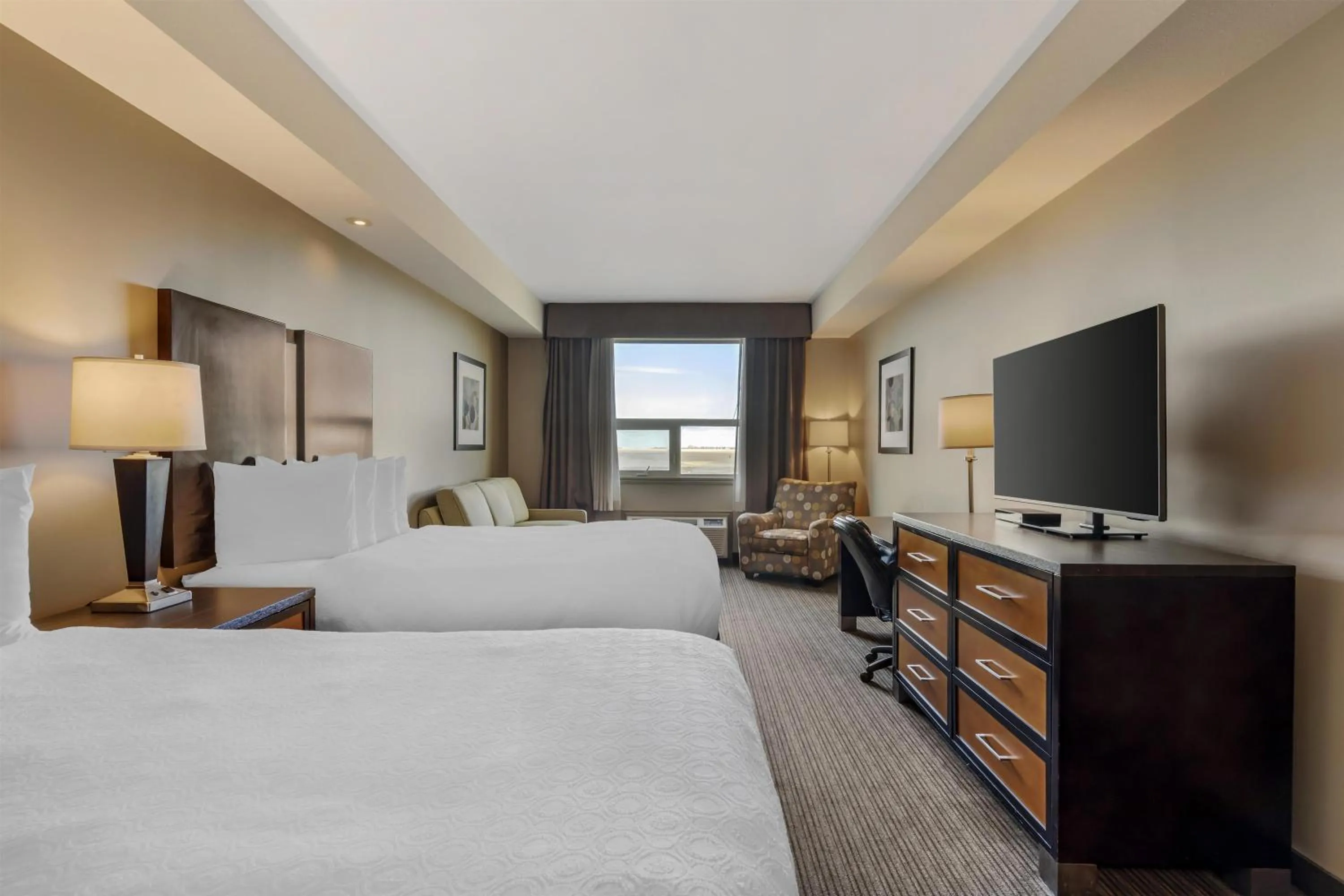 Queen Room with Two Queen Beds and Kitchenette in Best Western Plus Moose Jaw