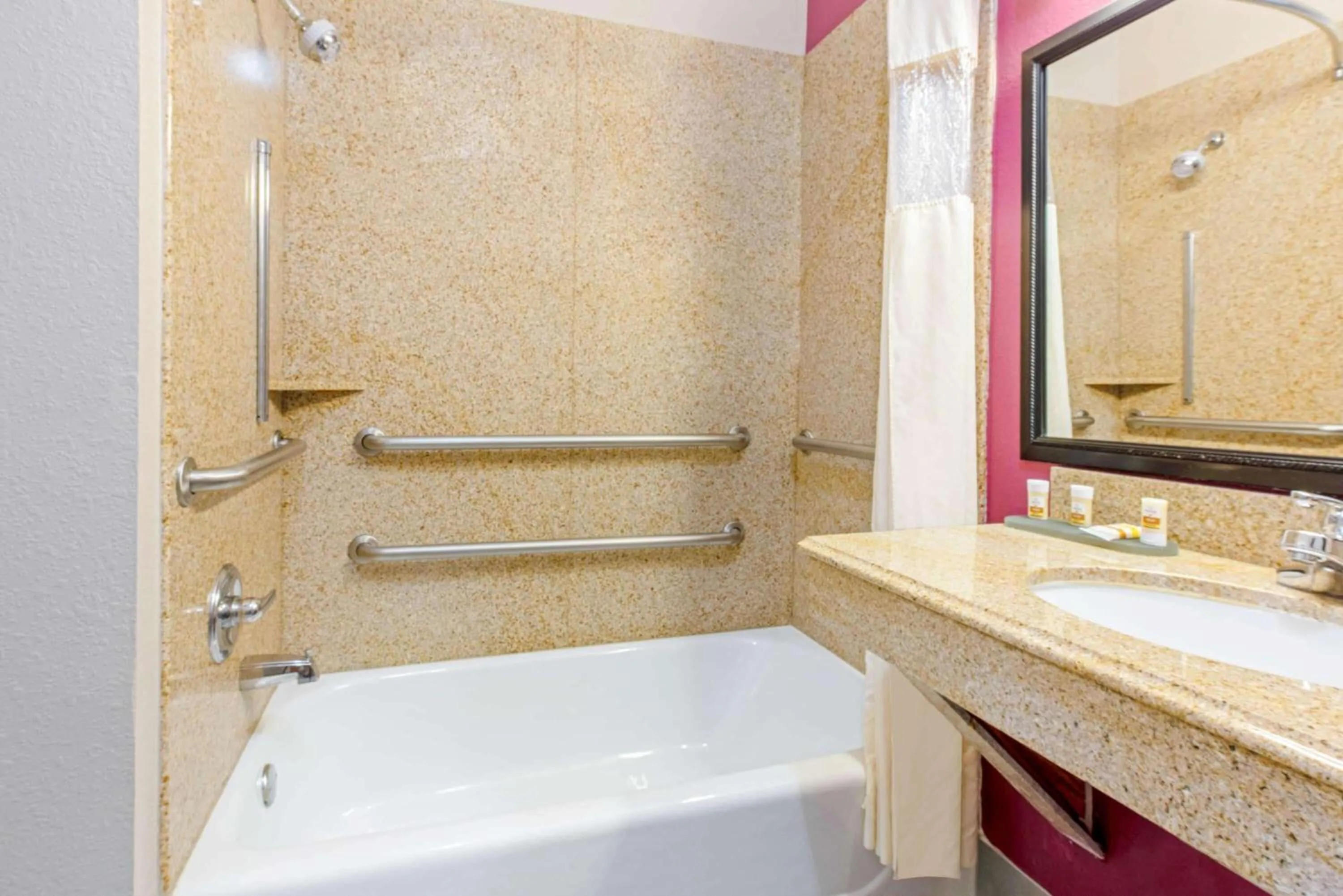 Double Room with Two Double Beds and Roll In Shower - Non-Smoking in La Quinta by Wyndham Winnie