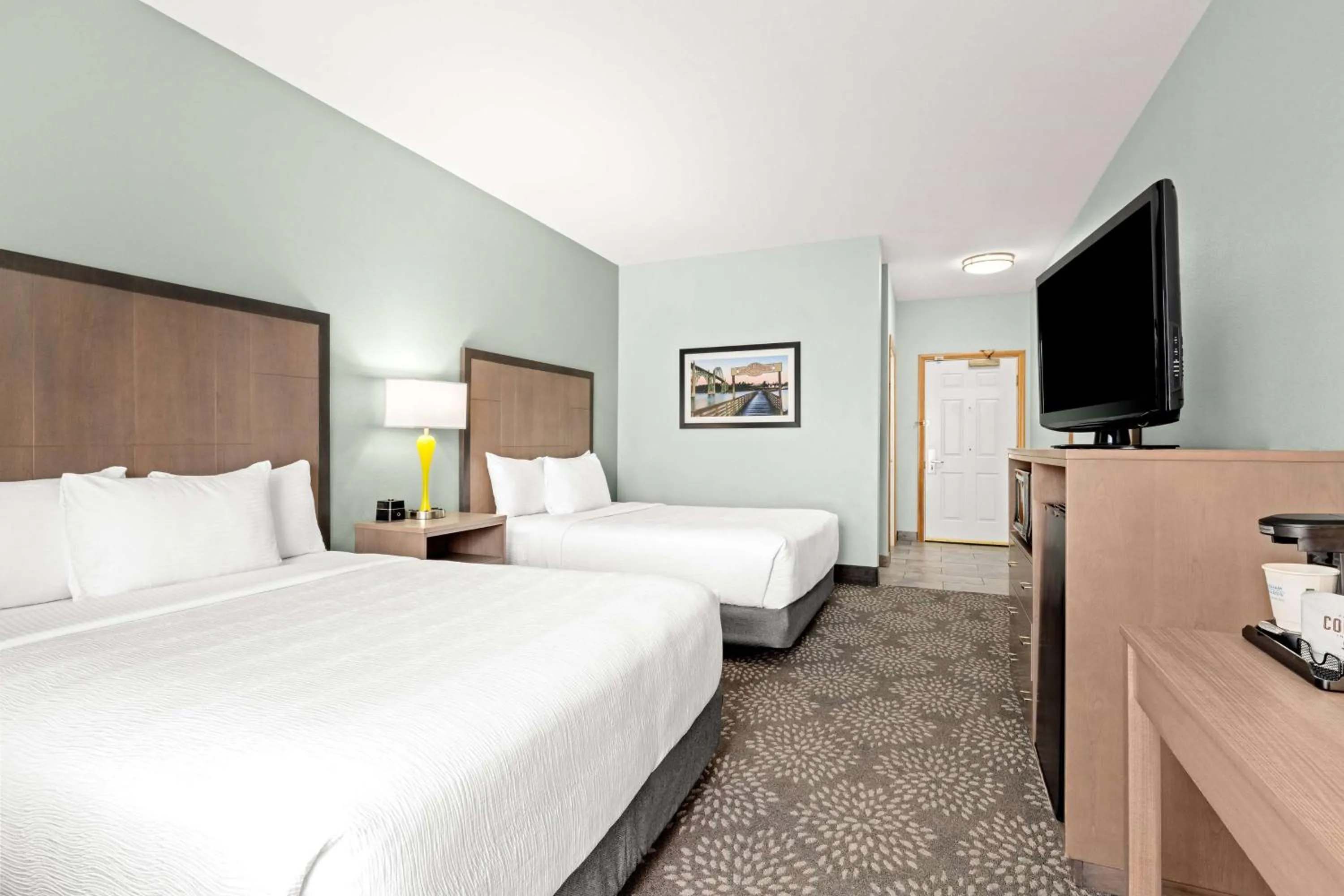 Queen Room with Two Queen Beds - Mobility Access/Non-Smoking in La Quinta by Wyndham Newport