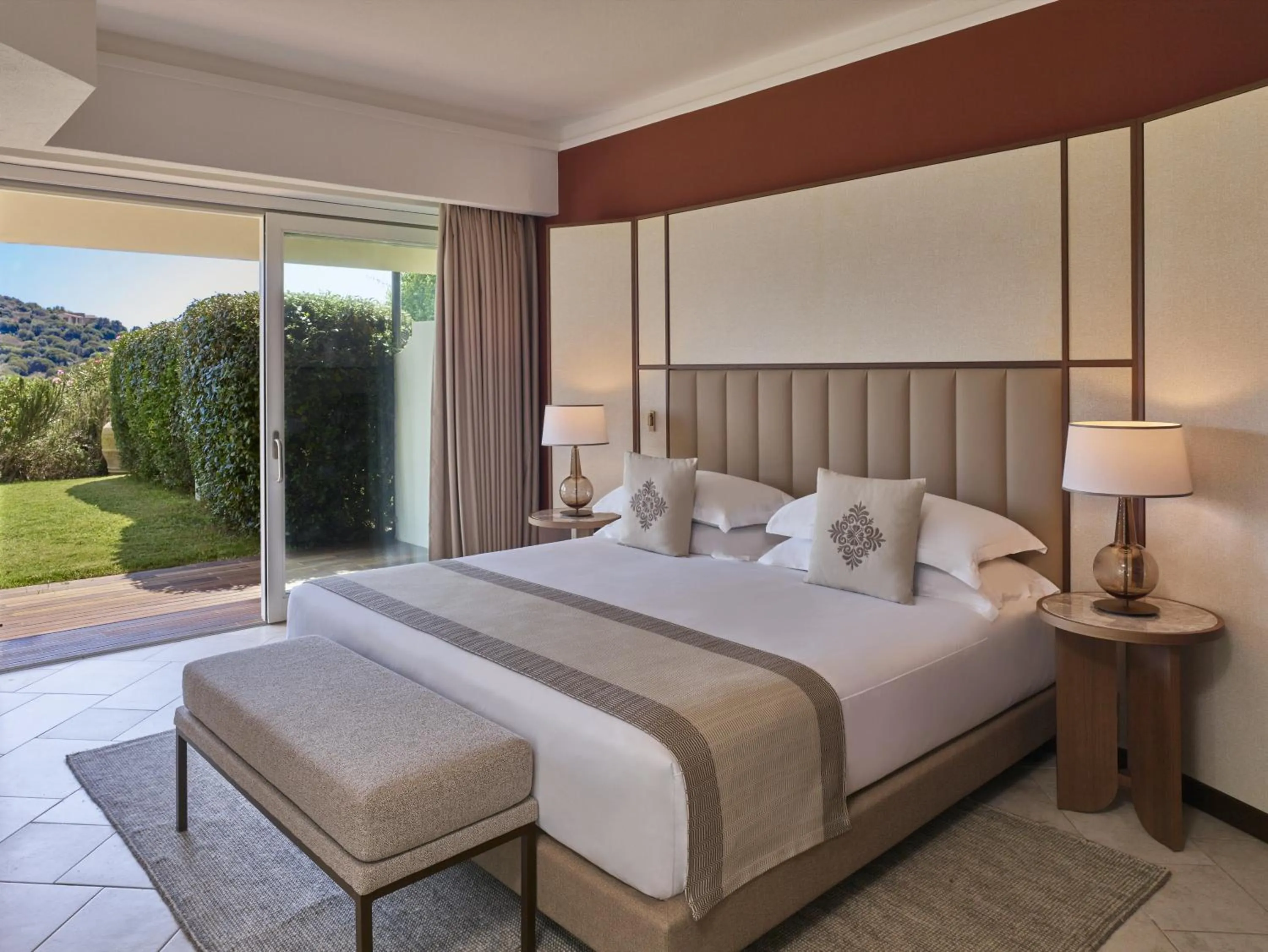 Junior King Suite with Garden and Hot Tub - single occupancy in Conrad Chia Laguna Sardinia