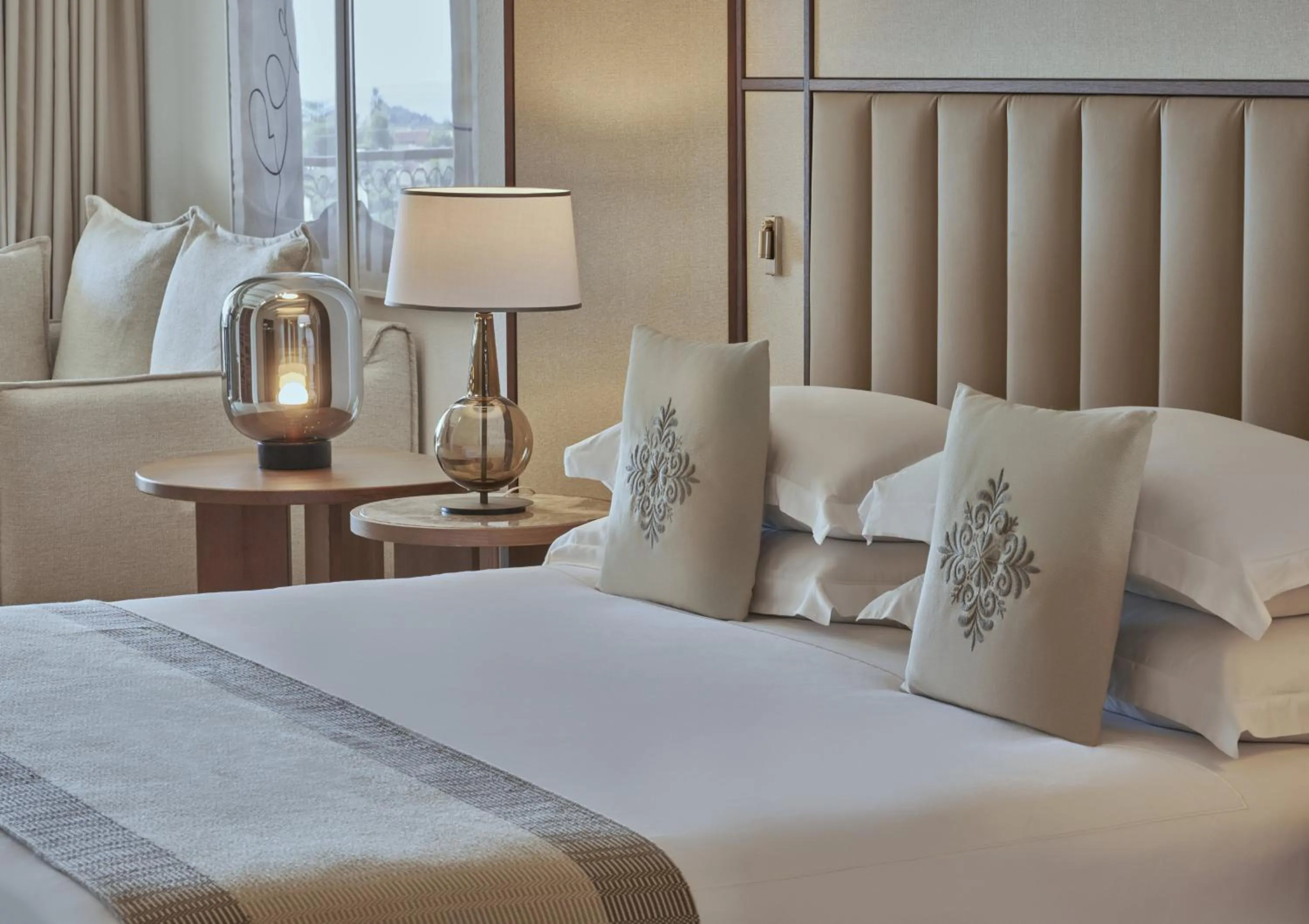 Grand Deluxe King Room with Sea View in Conrad Chia Laguna Sardinia