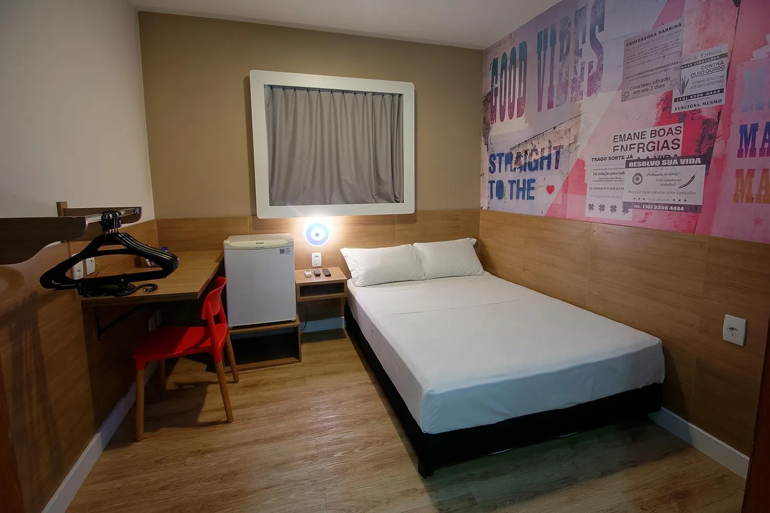 Double Room - single occupancy - Disability Access in Golden Tower Express Araraquara by Fênix Hotéis