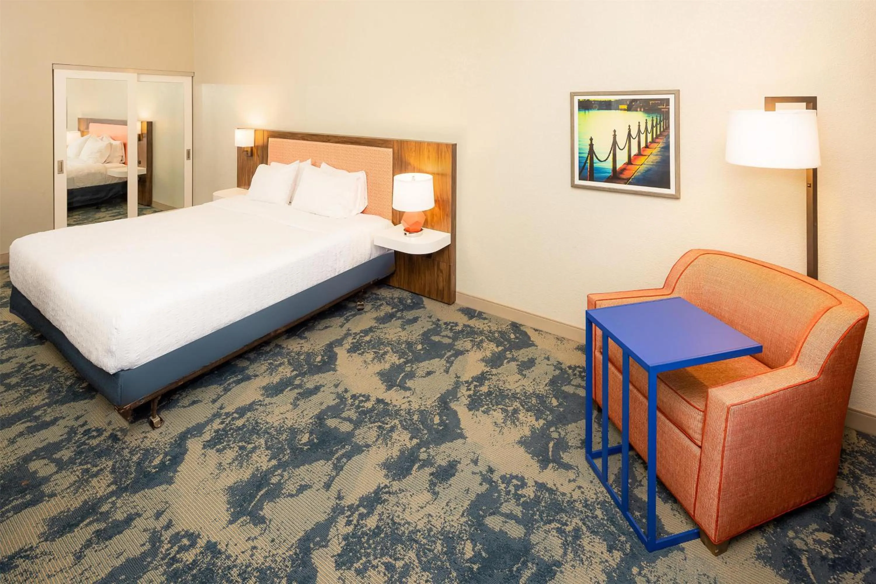 King Room with Ocean View in Hampton Inn & Suites St. Augustine-Vilano Beach