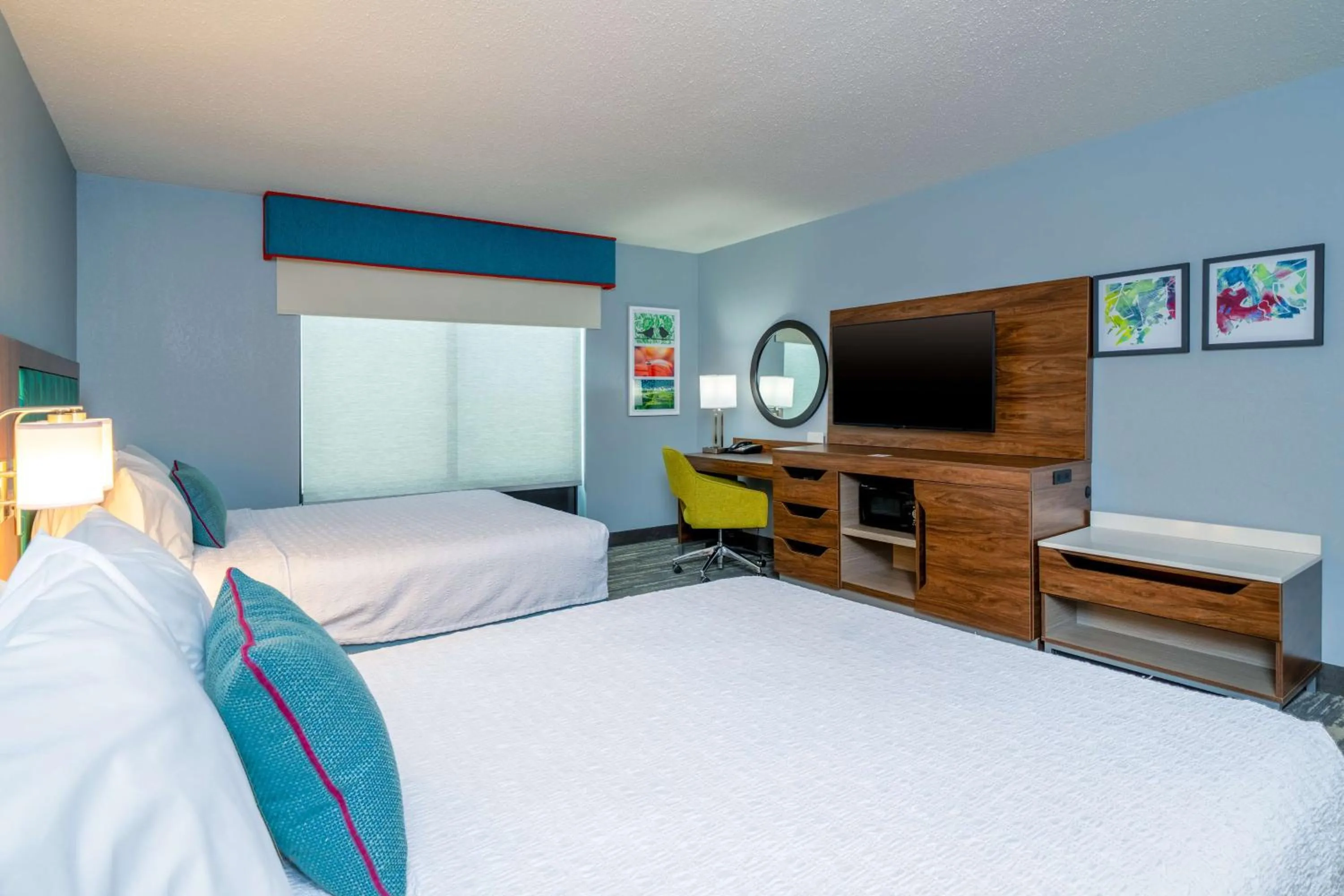 Room with Two Queen Beds - Non-Smoking in Hampton Inn Dahlgren