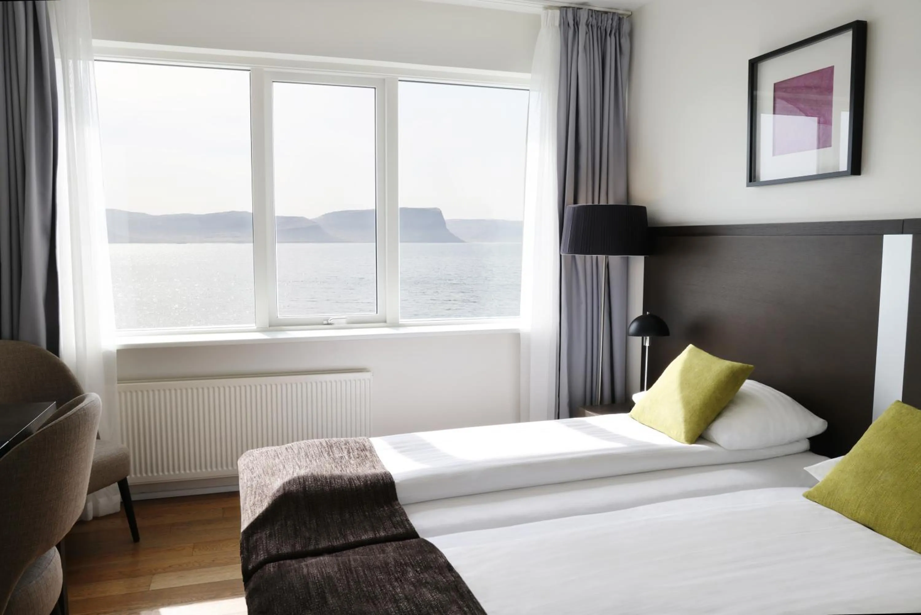 Superior Twin Room in Fosshotel Westfjords