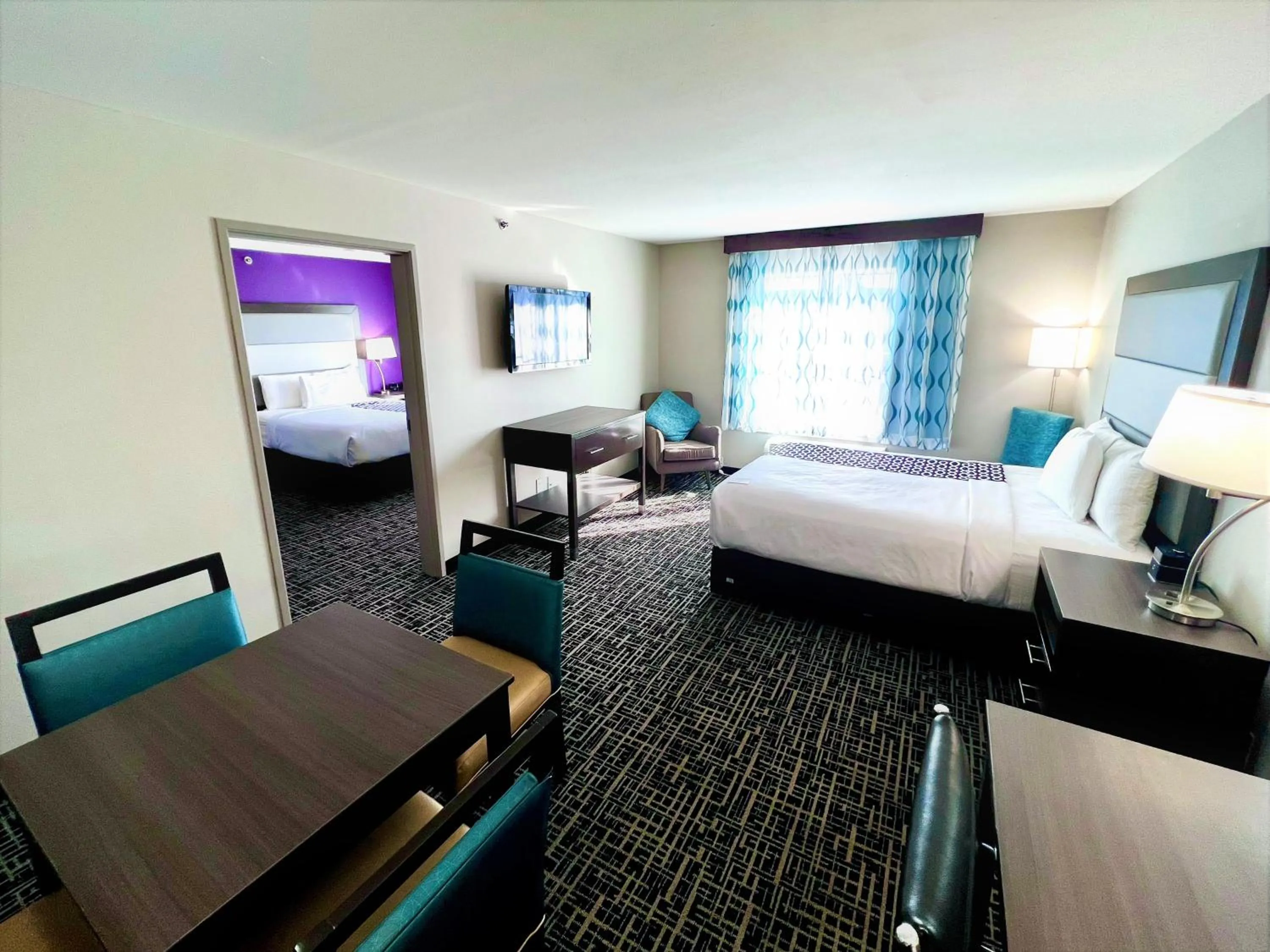 Deluxe King Suite with Mobility/Hearing Impaired Access - Non-Smoking in La Quinta by Wyndham Pharr North McAllen