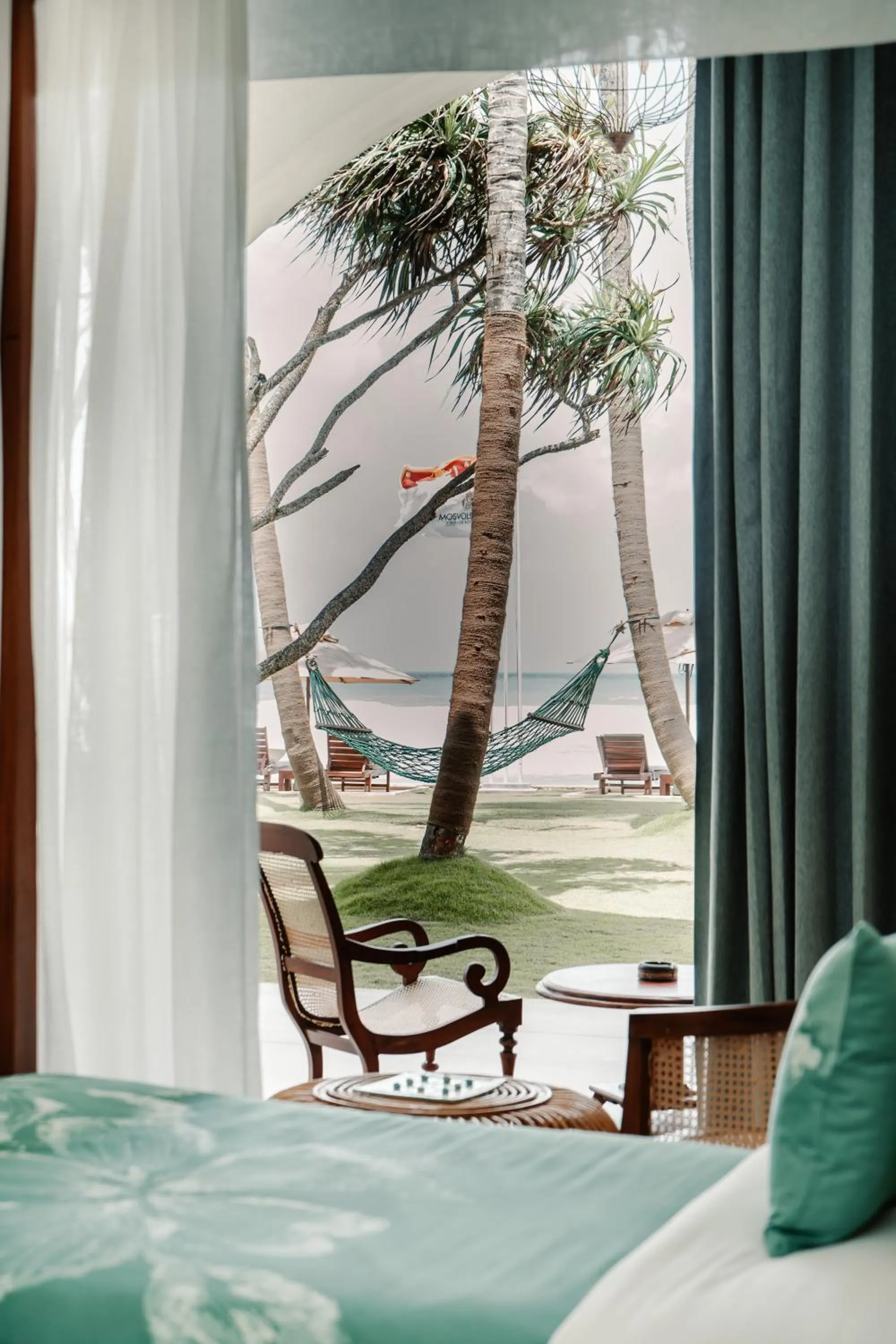 Deluxe Twin Room with Sea View in Mosvold Villa