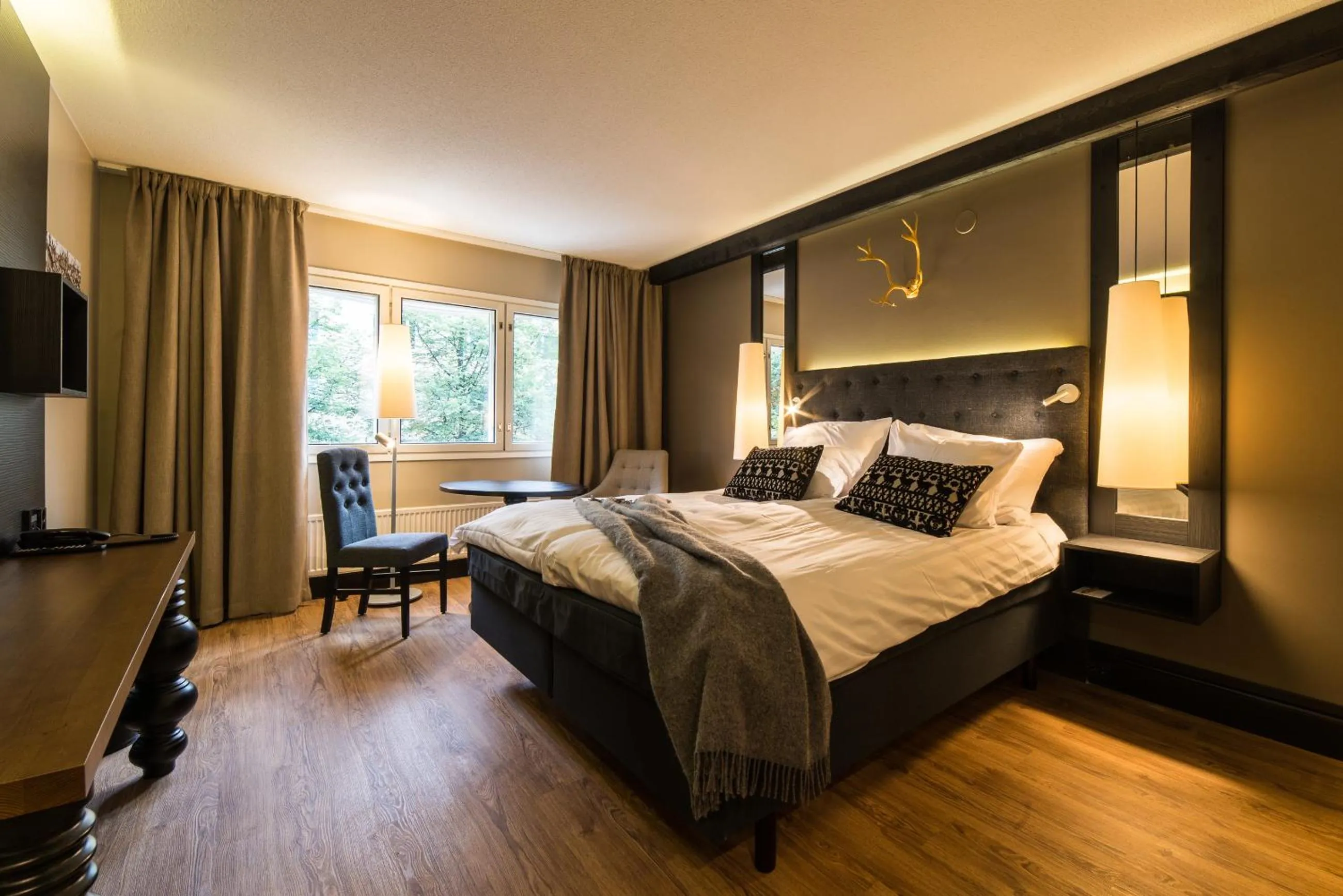 Northern Deluxe King Room in Lapland Hotels Tampere