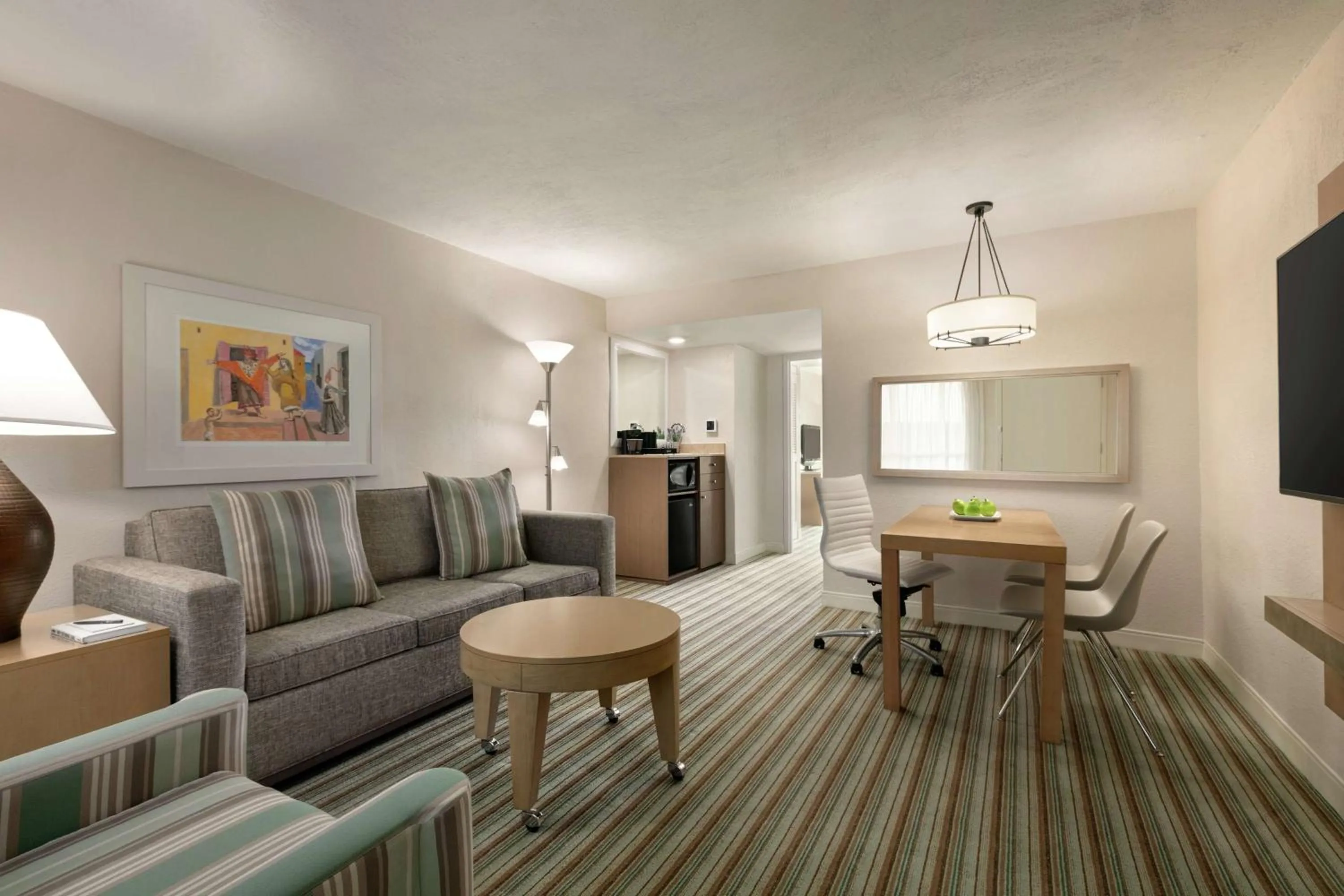 King Suite with Pool View in Embassy Suites by Hilton San Juan - Hotel & Casino