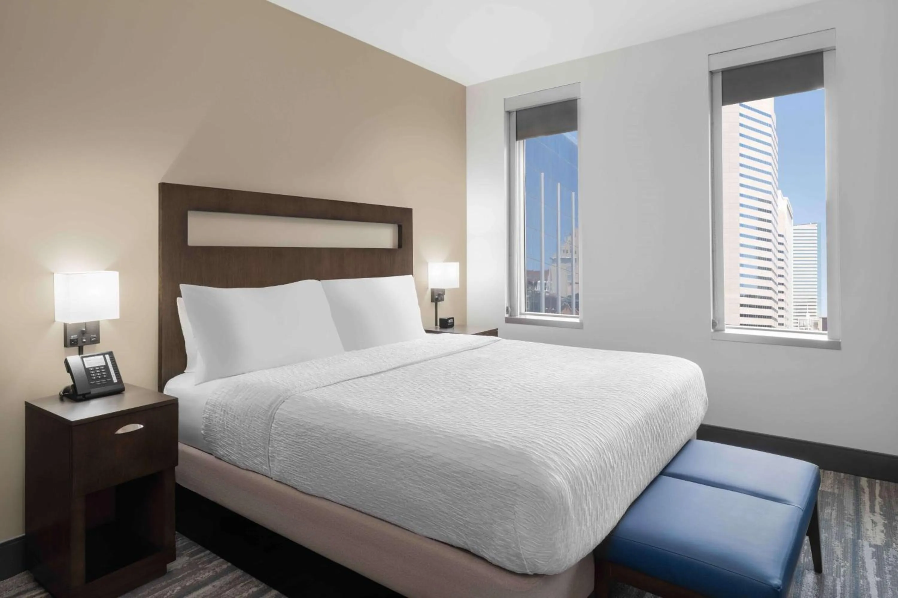 King Studio Suite with City View - Non-Smoking in Hampton Inn & Suites Denver Downtown Convention Center