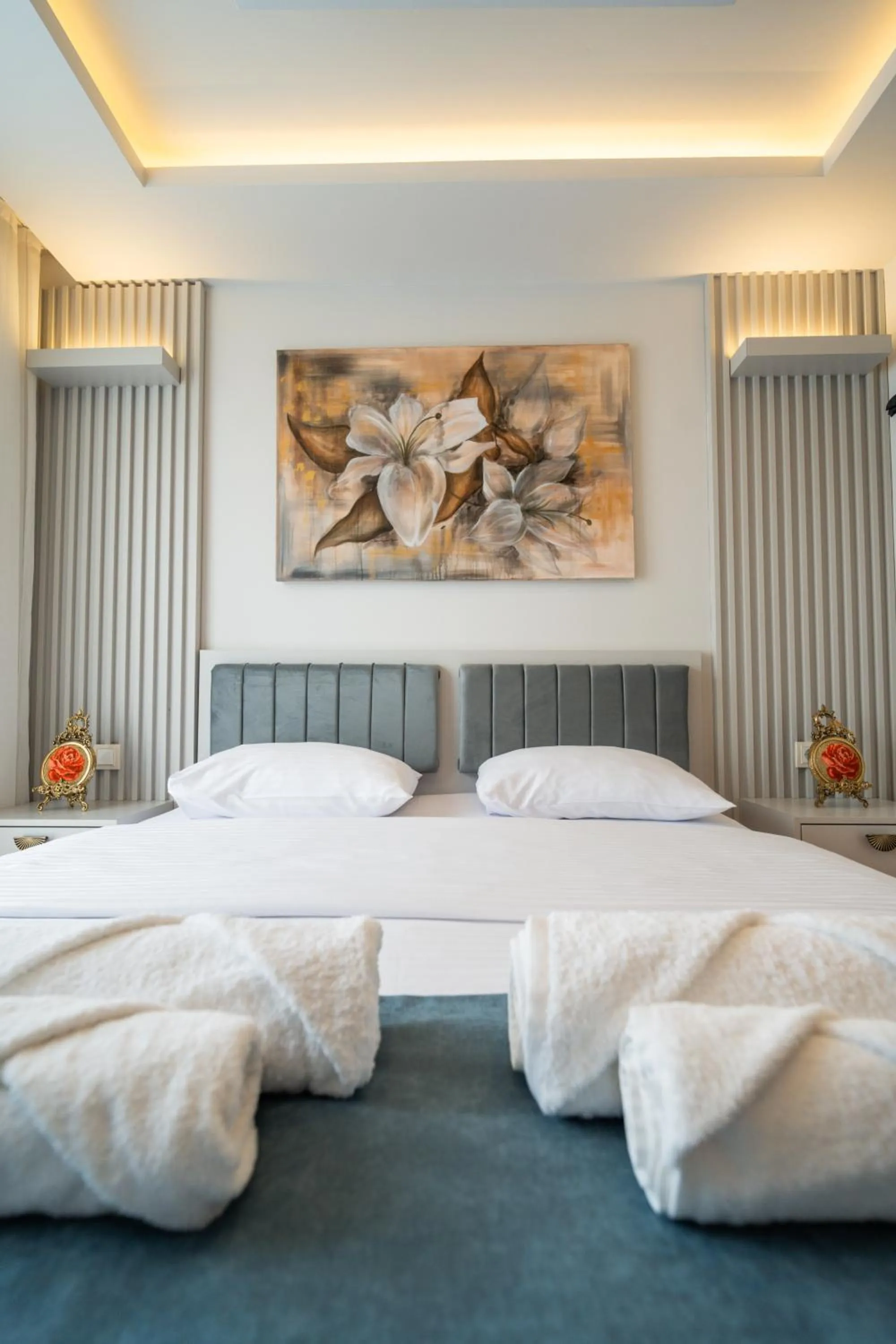 2 Yatak Odalı Kısmi Deniz Manzaralı Executive Suit in Yusra Apart Otel