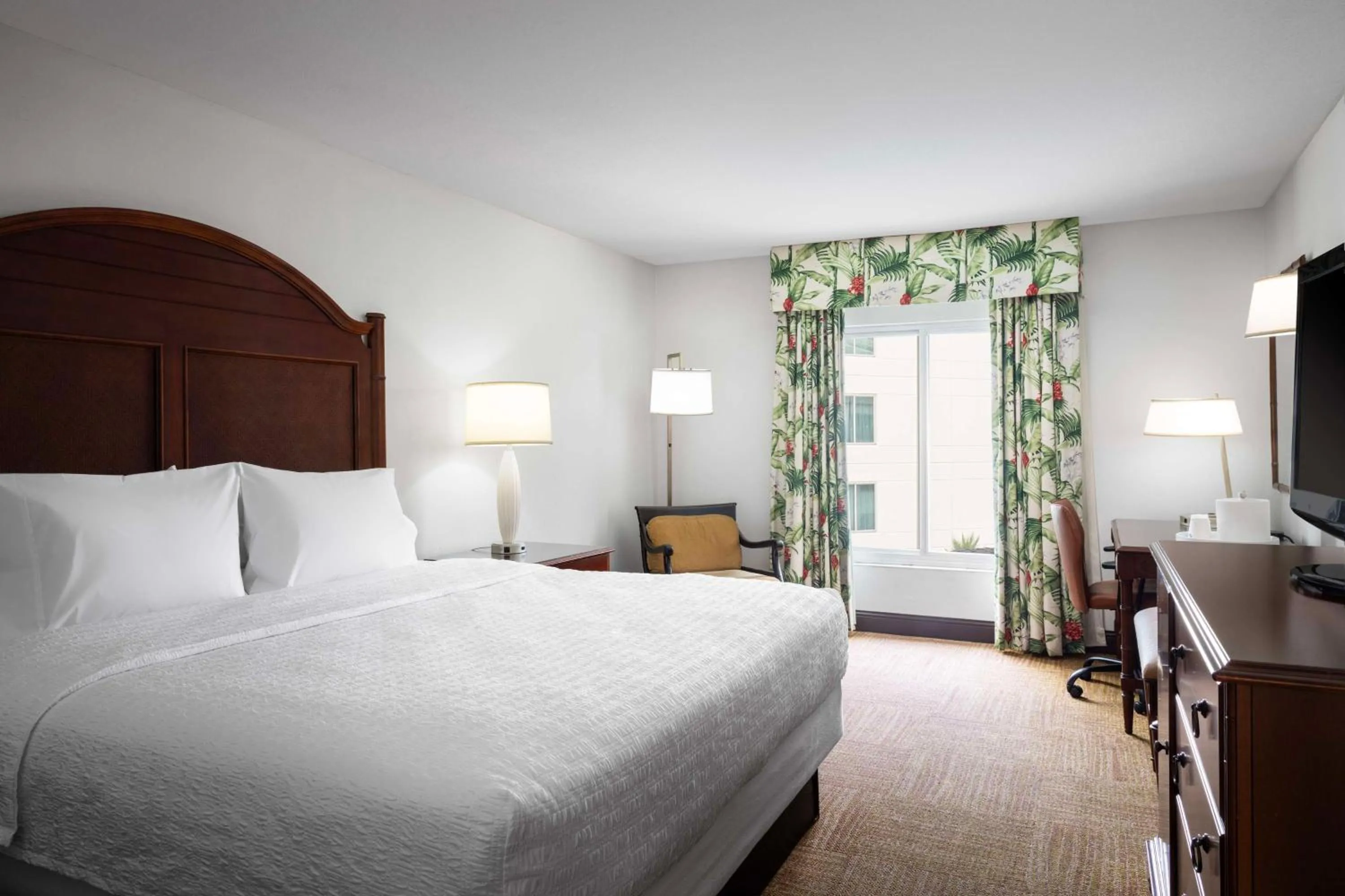 Deluxe King Room with Pool View in Hampton Inn & Suites San Juan