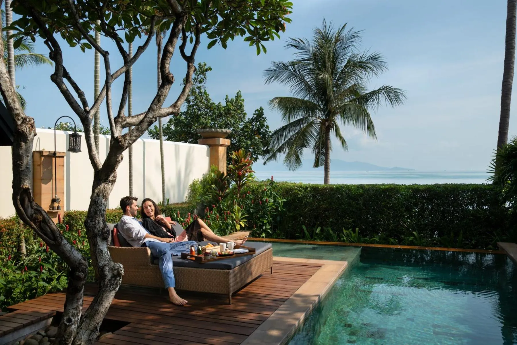 Luxury Beach Front Pool Suite  in Anantara Bophut Koh Samui Resort