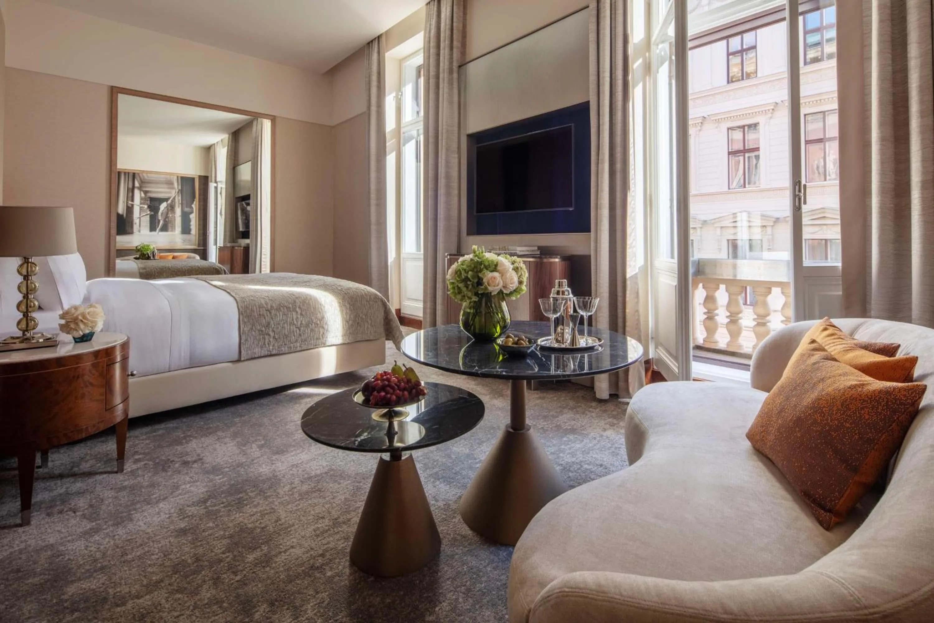 Premium French Balcony Room in Anantara Palais Hansen Vienna - newly renovated