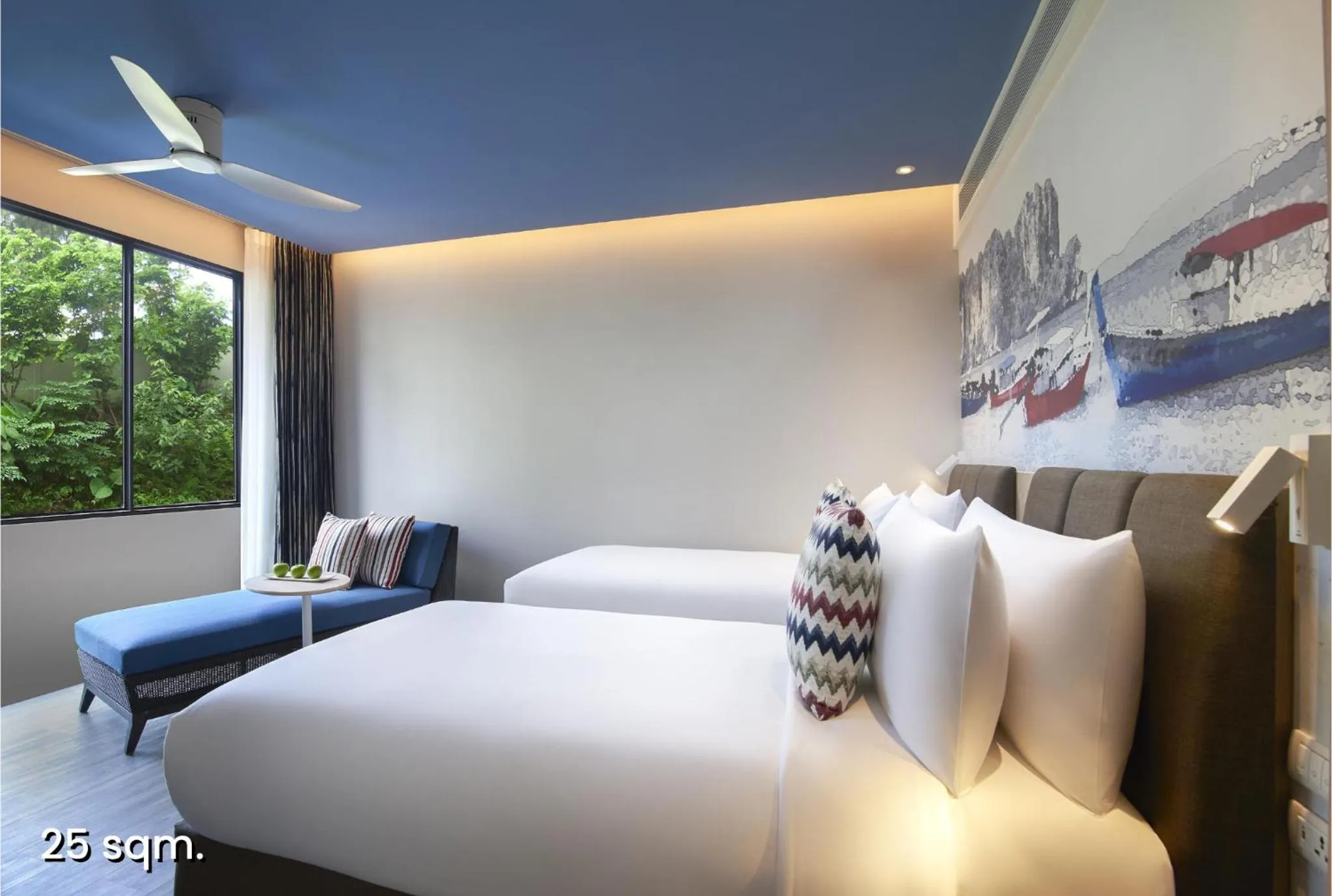 Superior Twin Room in OZO Phuket
