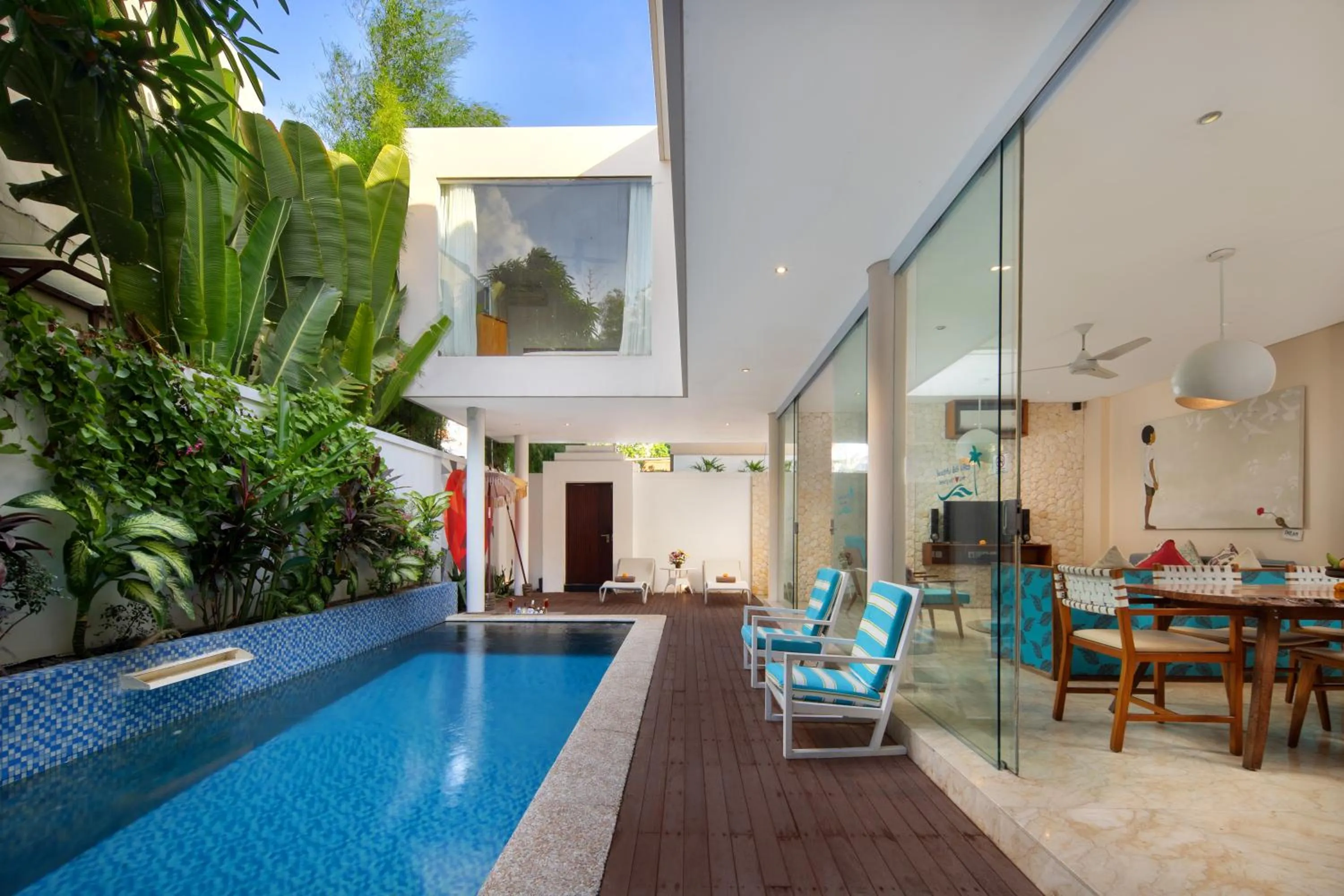 Three-Bedroom Villa with Private Pool and 6 mins walk to the beach in Beautiful Bali Villas
