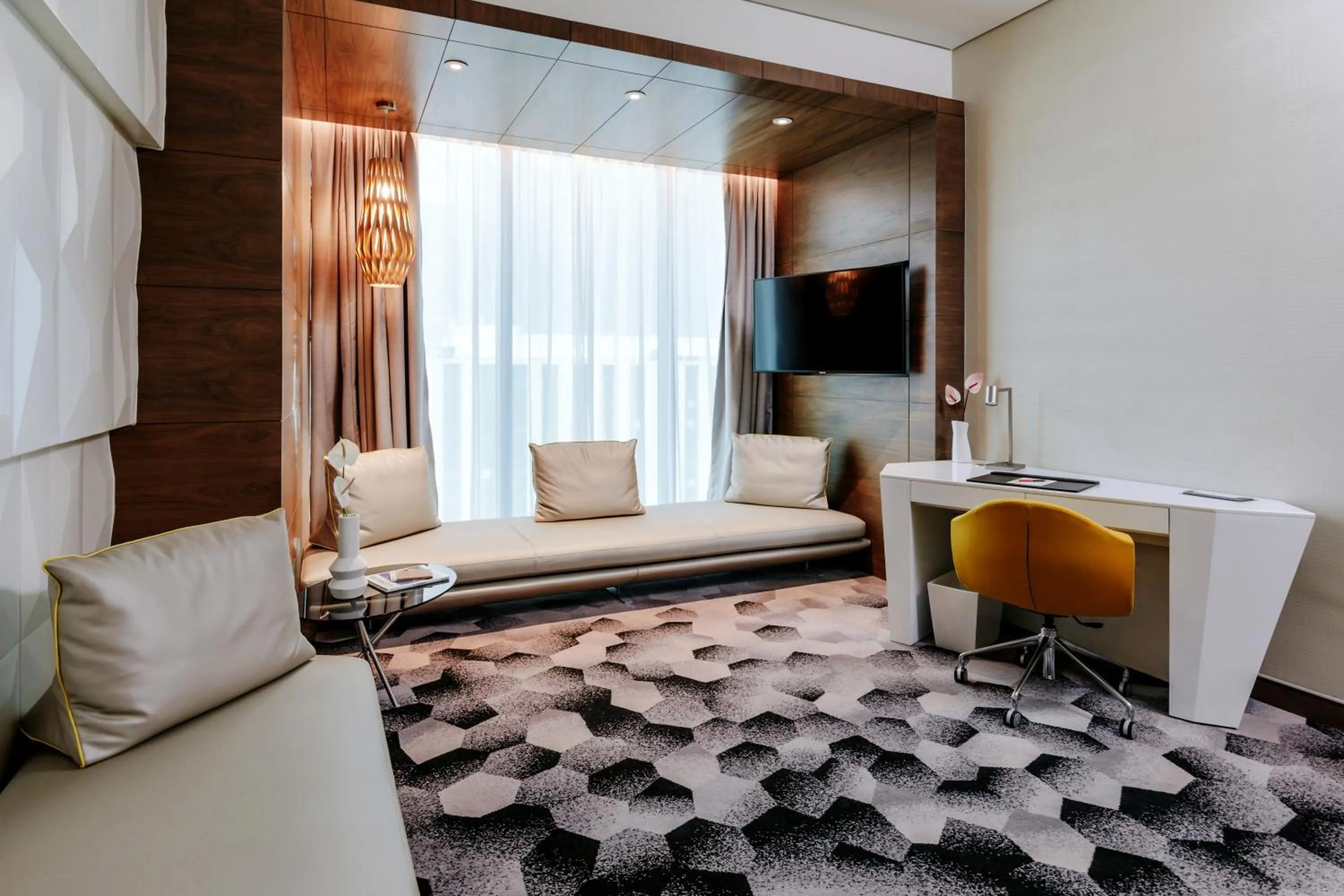 Prestige King Suite with View and Club Access in Sofitel Mexico City Reforma