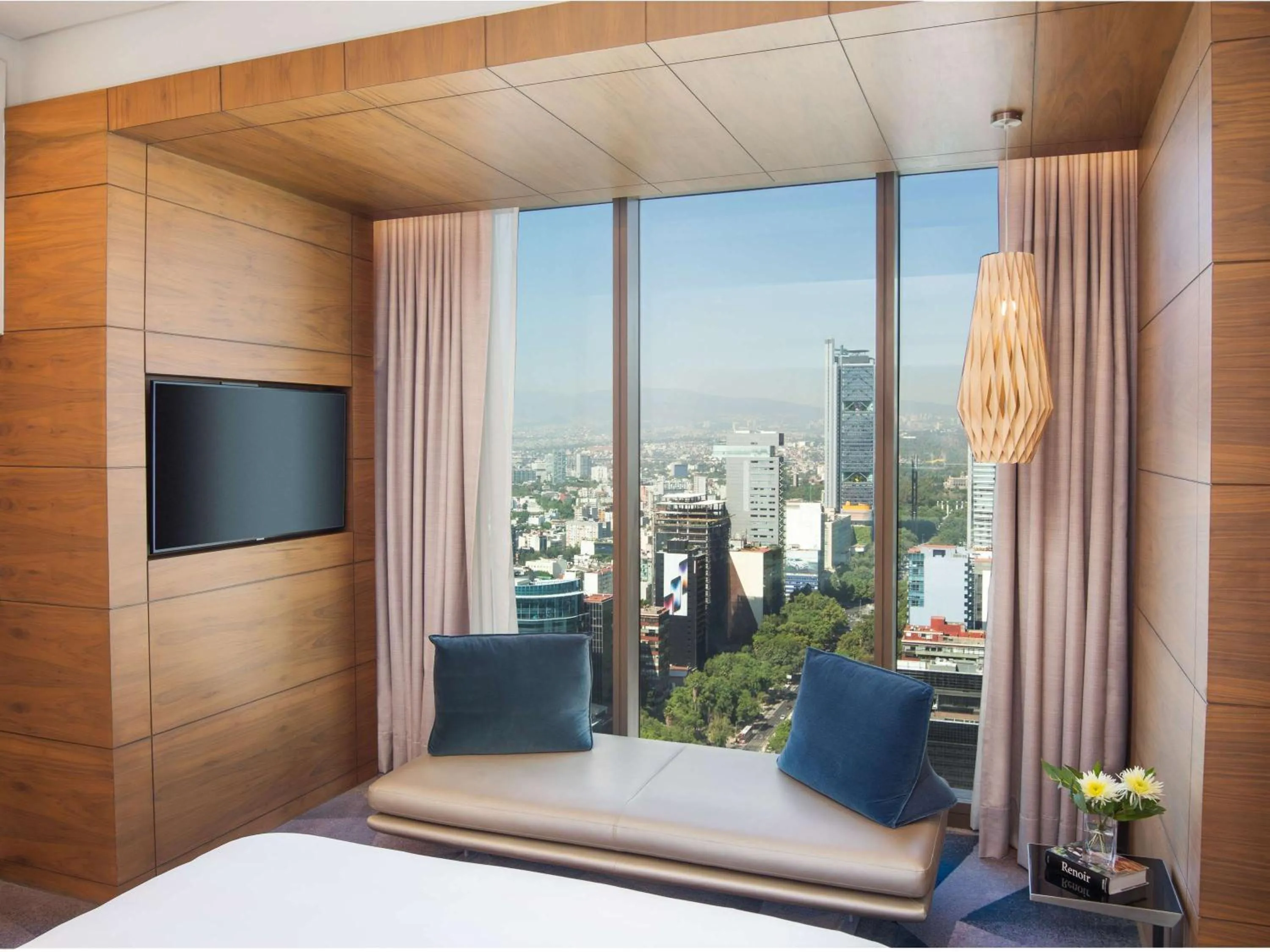 Superior King Room with Club Millésime Access and Skyline View in Sofitel Mexico City Reforma