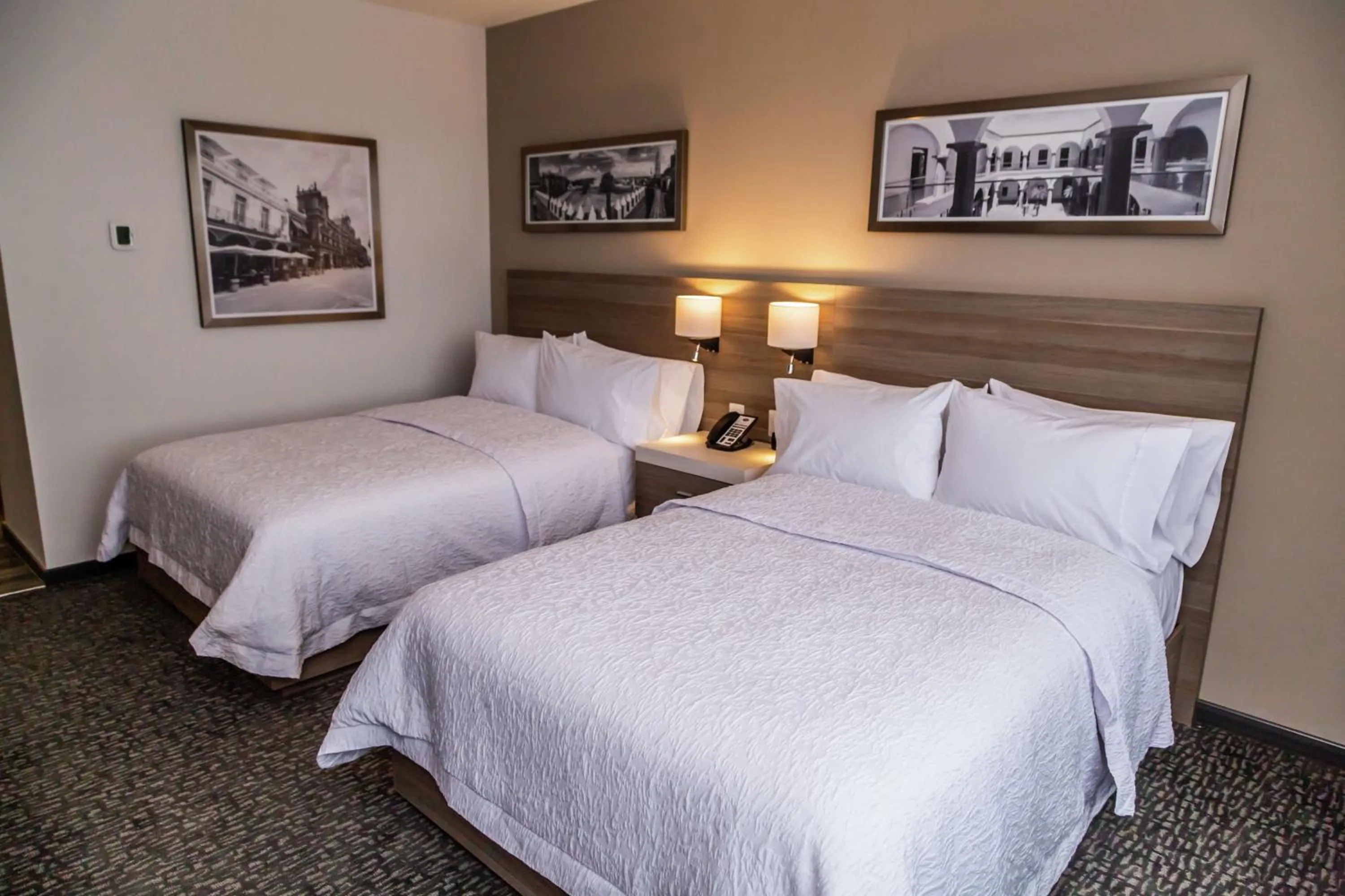 Double Room with Two Double Beds - Non-Smoking in Hampton Inn & Suites By Hilton Puebla