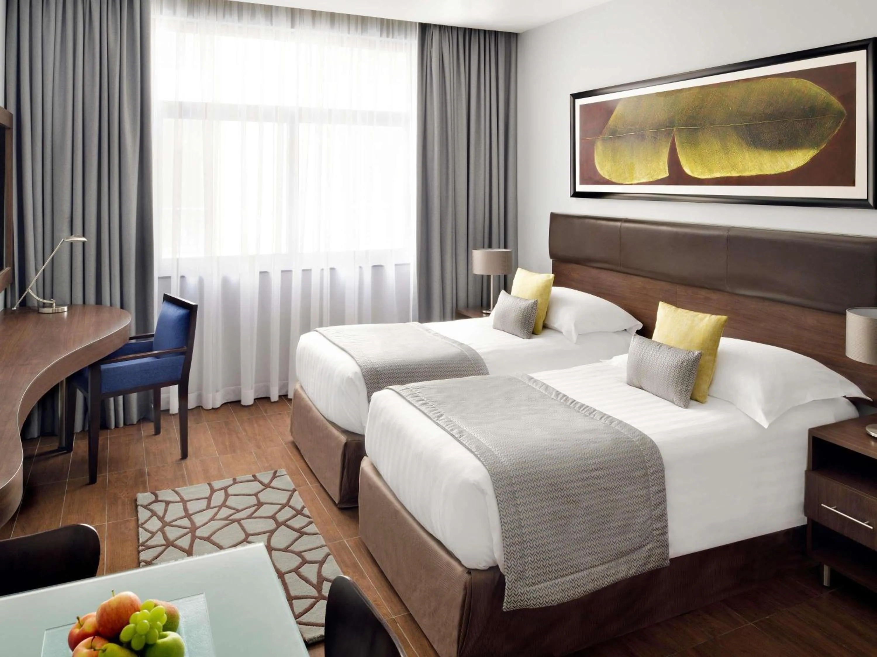 Superior Twin Room in Mövenpick Hotel Apartments Al Mamzar Dubai