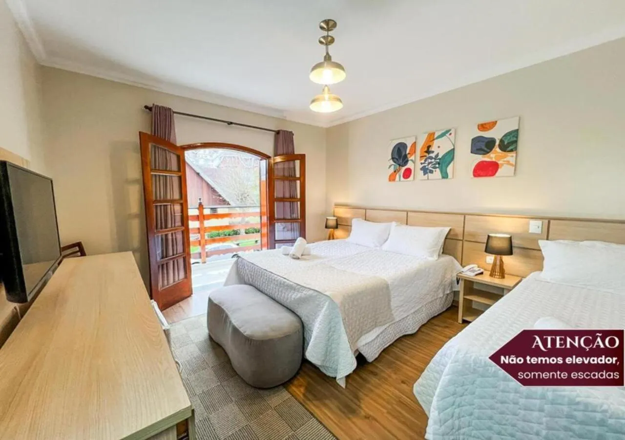 Suite with Spa Bath in Hotel Euro Suíte Campos do Jordão By Nacional Inn - A 800 metros da Vila Capivari