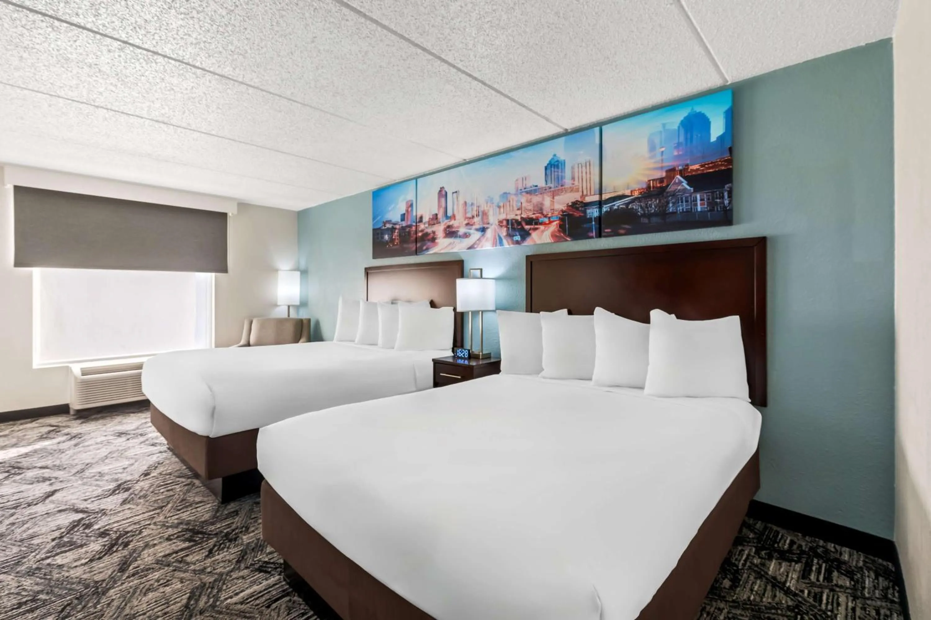 Queen Rooms with Two Queen Beds - Non-Smoking in Best Western Atlanta Cumberland Galleria Hotel