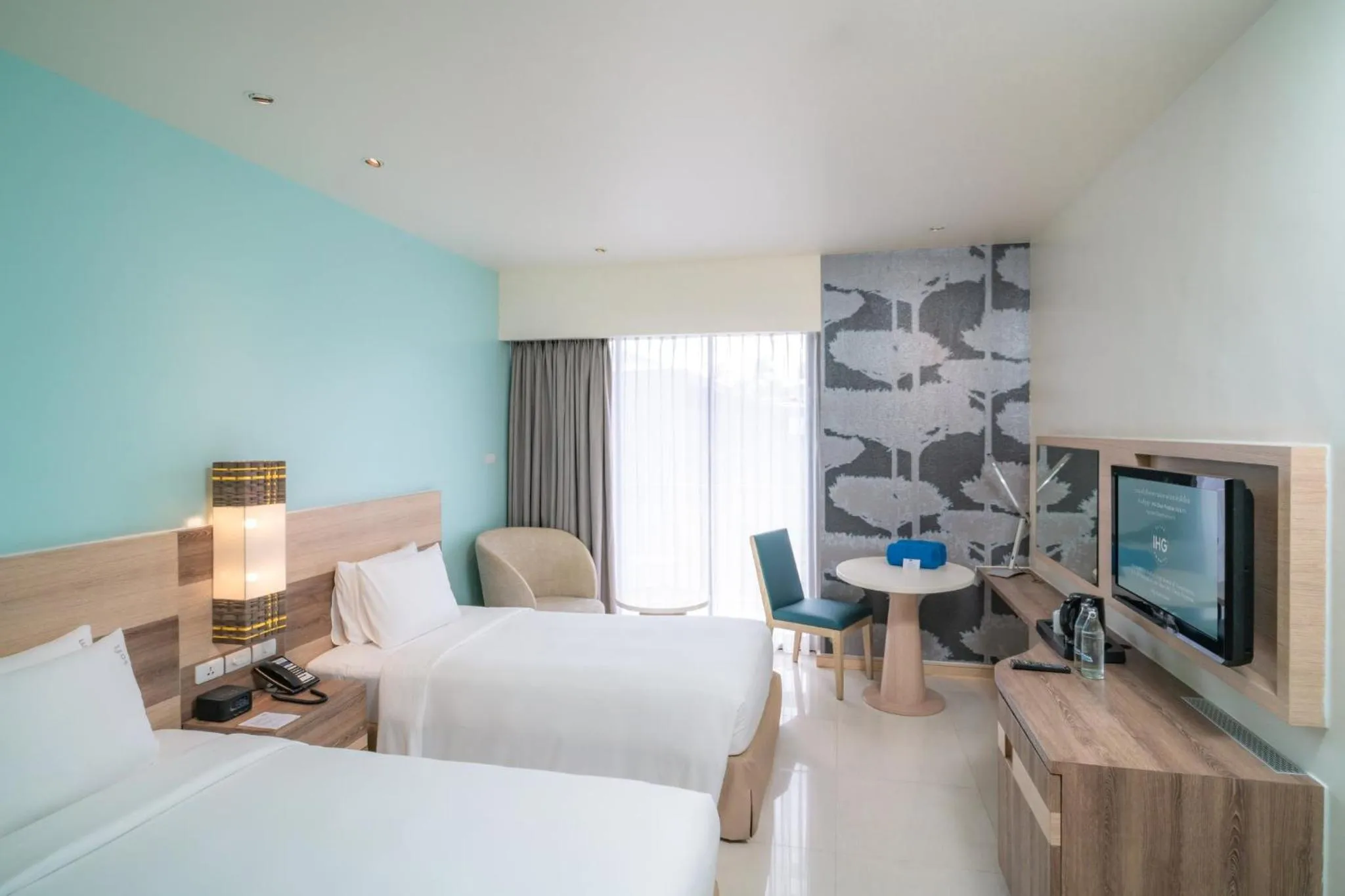 Standard Twin Room with Free Breakfast - Accessible in Holiday Inn Express Phuket Patong Beach Central by IHG