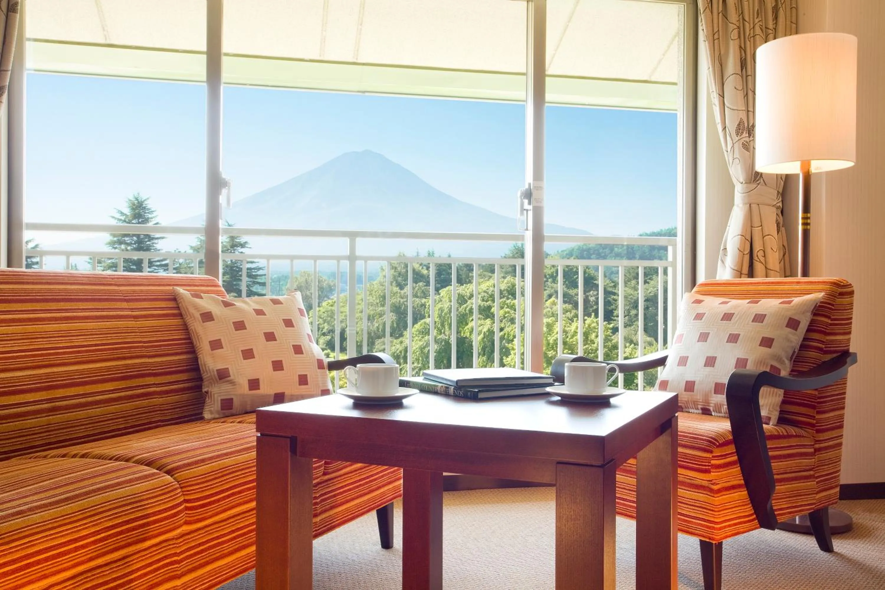 Moderate Twin Room with Mt.Fuji View in Fuji View Hotel