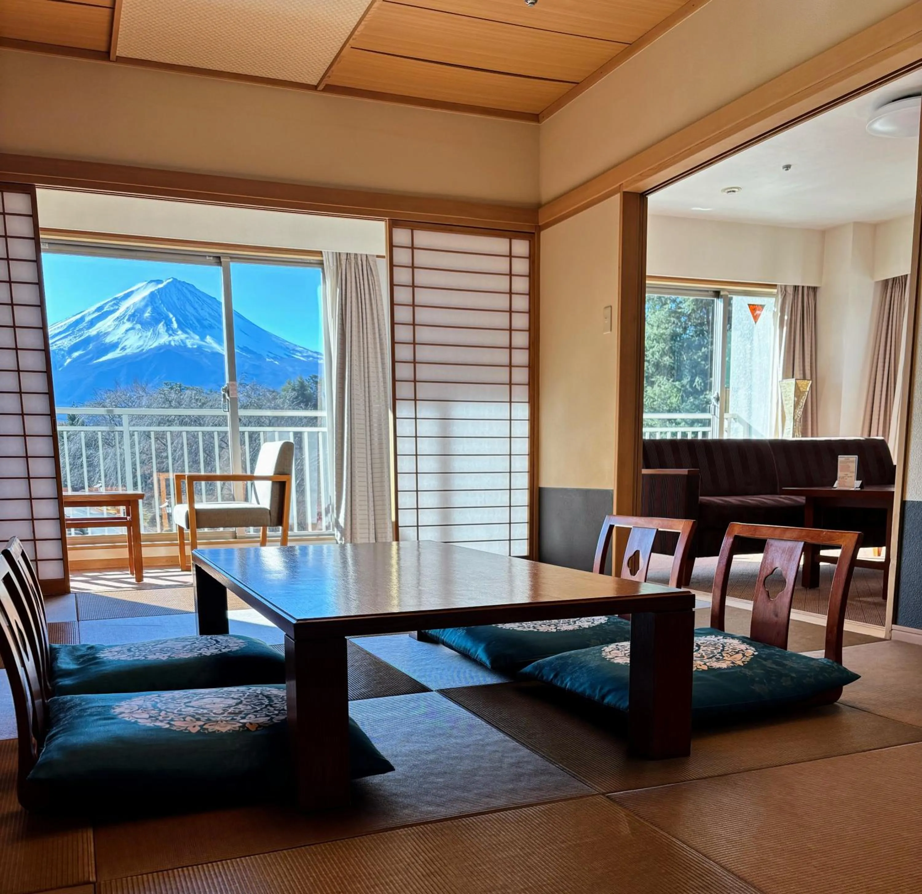 Superior Japanese-Style Room with Mountain View in Fuji View Hotel