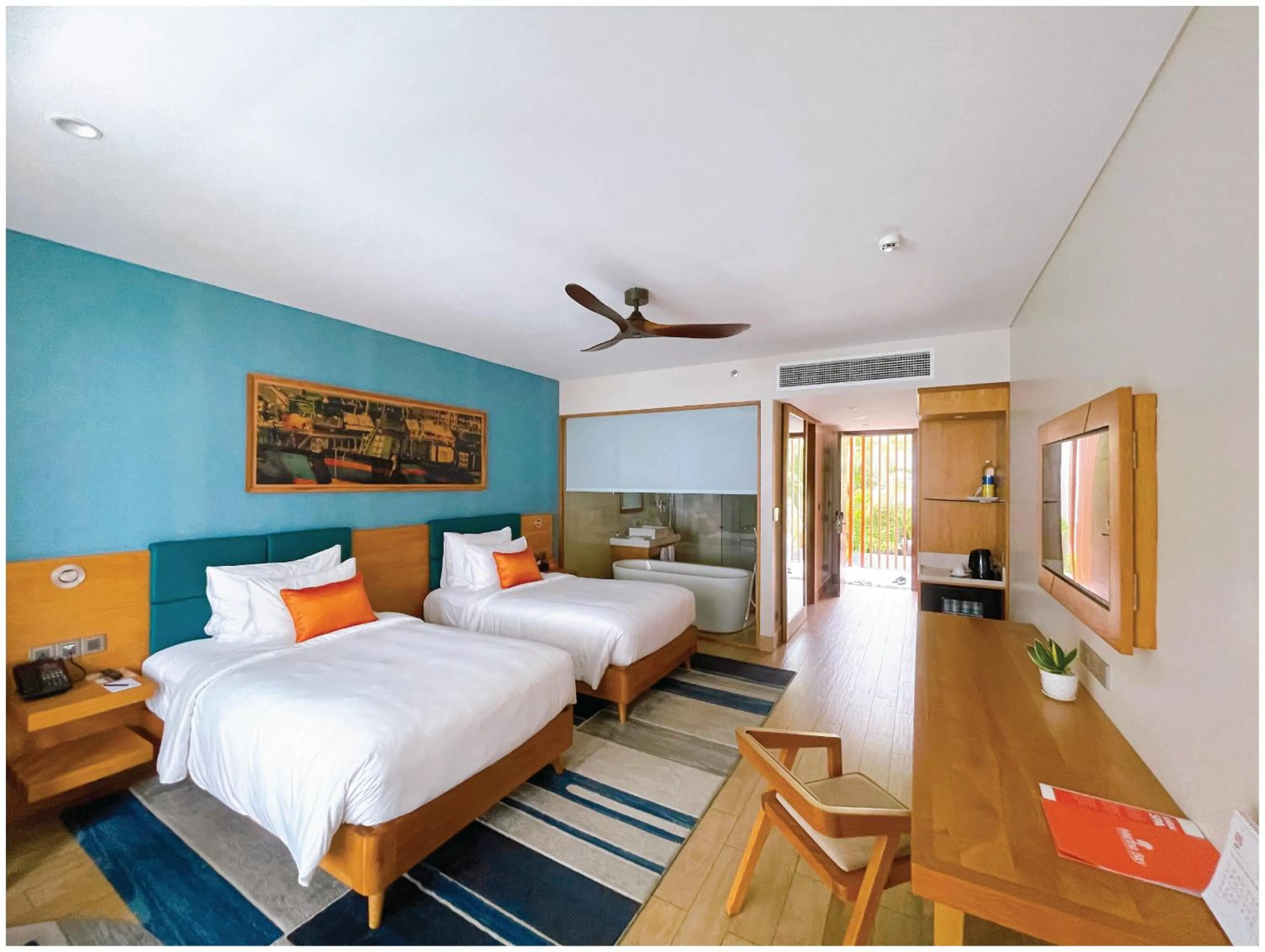 Bungalow Premier Twin Garden View with Balcony in Marina Bay Vung Tau Resort & Spa