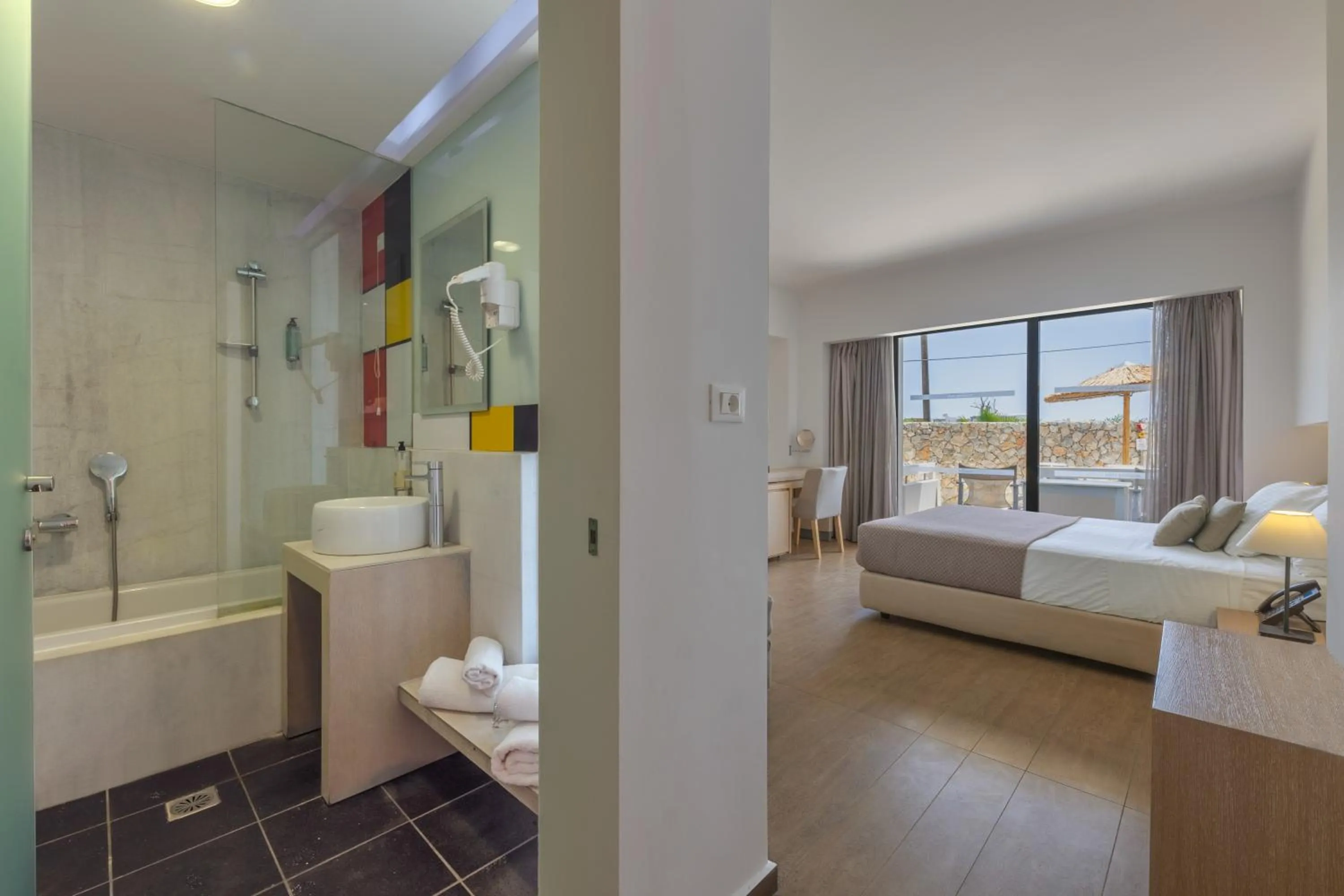 Double or Twin Room with Swimming Pool Access in Akti Palace Hotel