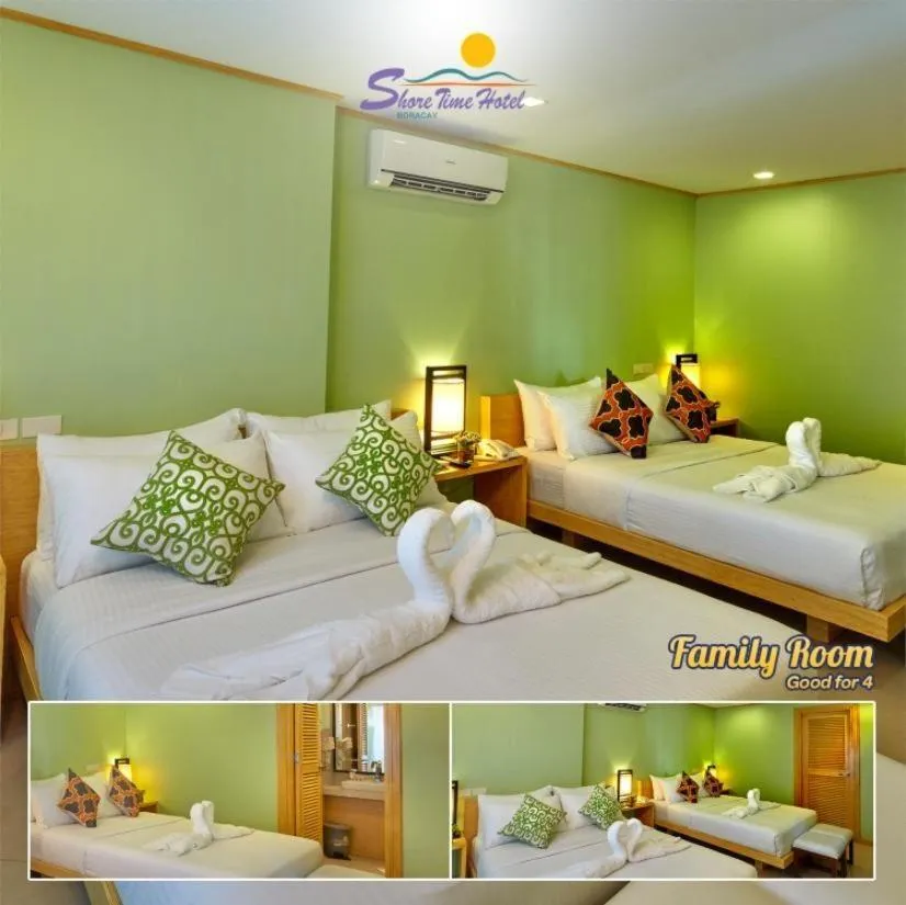 Family Room in Shore Time Hotel Boracay