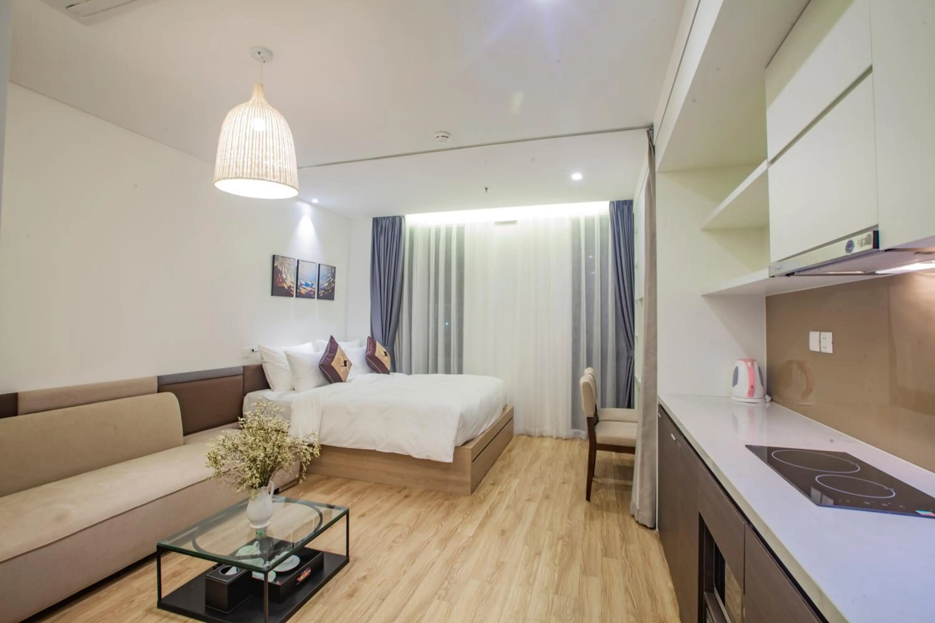 Studio with Lake View in Parosand Hanoi Hotel