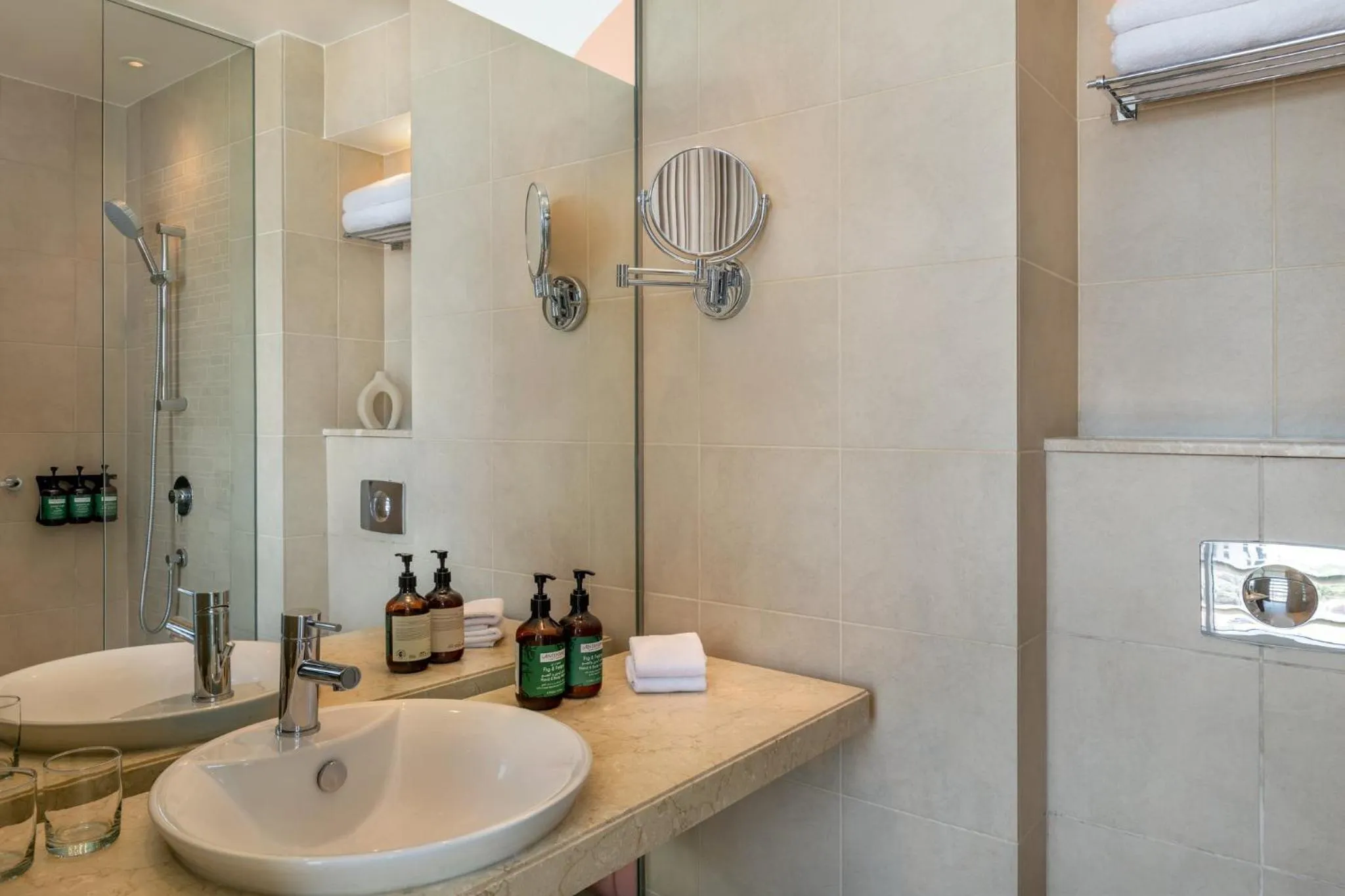 Family Suite with One Queen Bed, Sofa Bed and Plaza View Theme Park Access in Yas Plaza Circuit by IHG