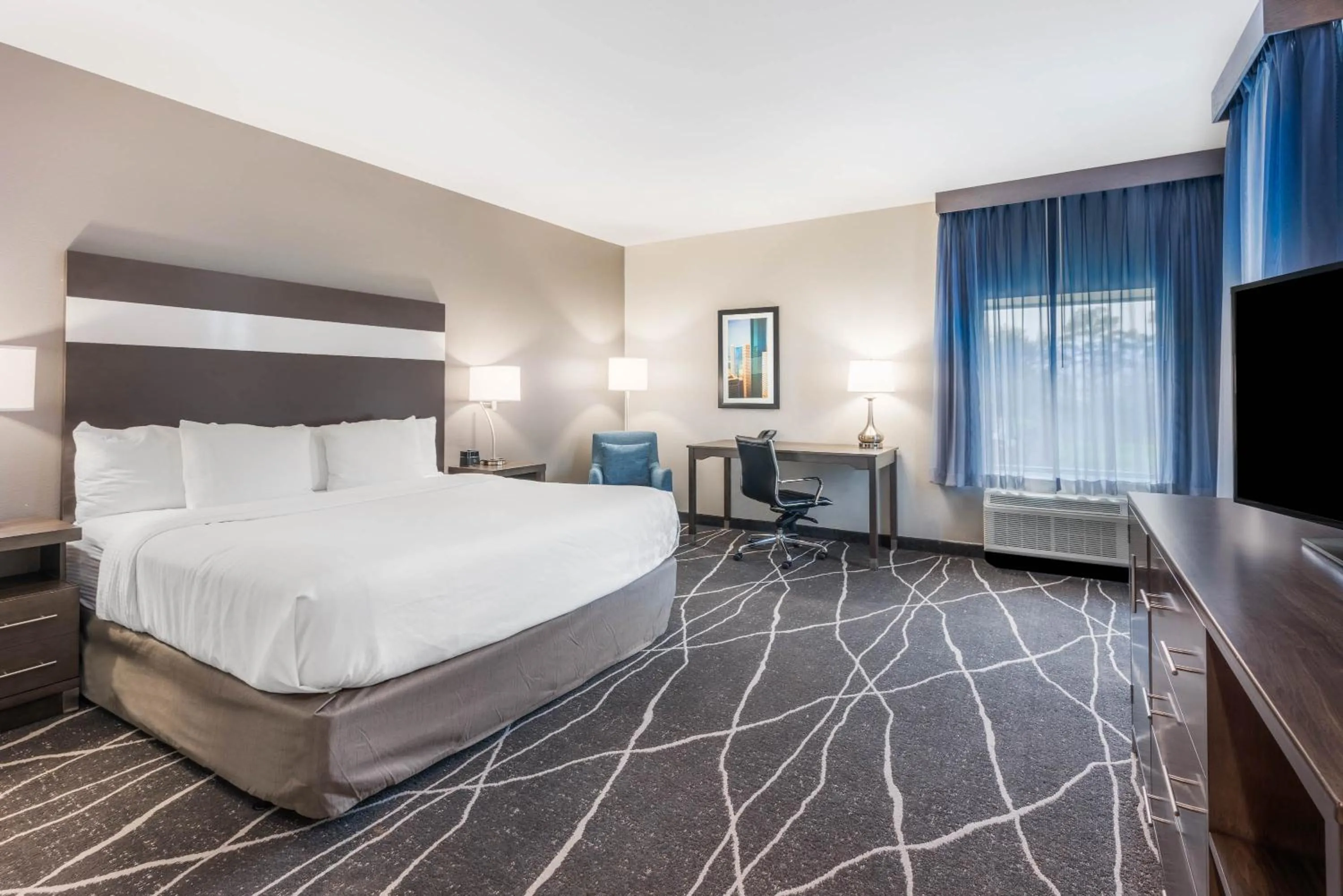 King Room - Mobility Access/Non-Smoking in La Quinta Inn and Suites by Wyndham Houston Spring South