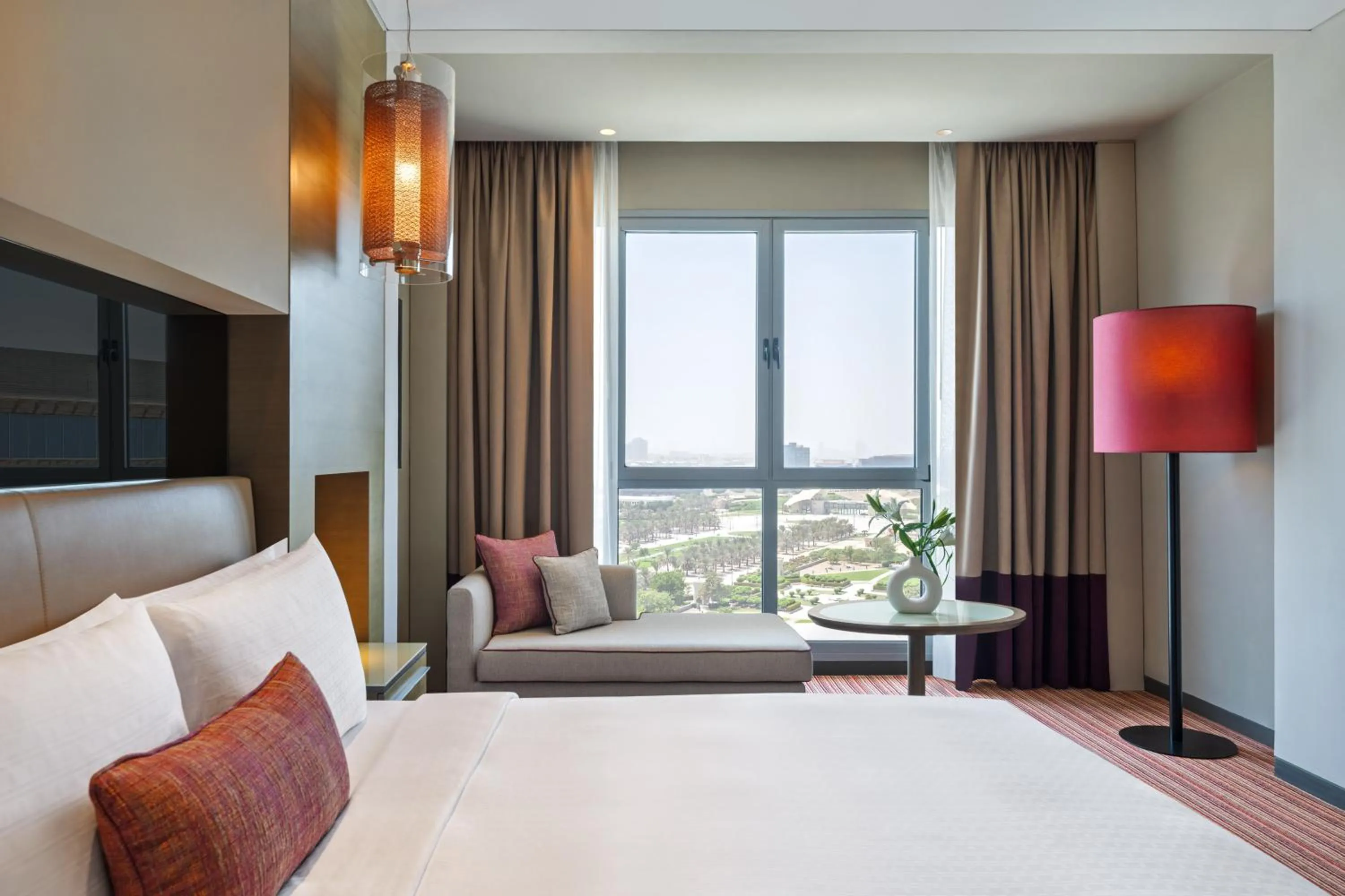 Garden View Room - King Bed in Park Rotana Abu Dhabi