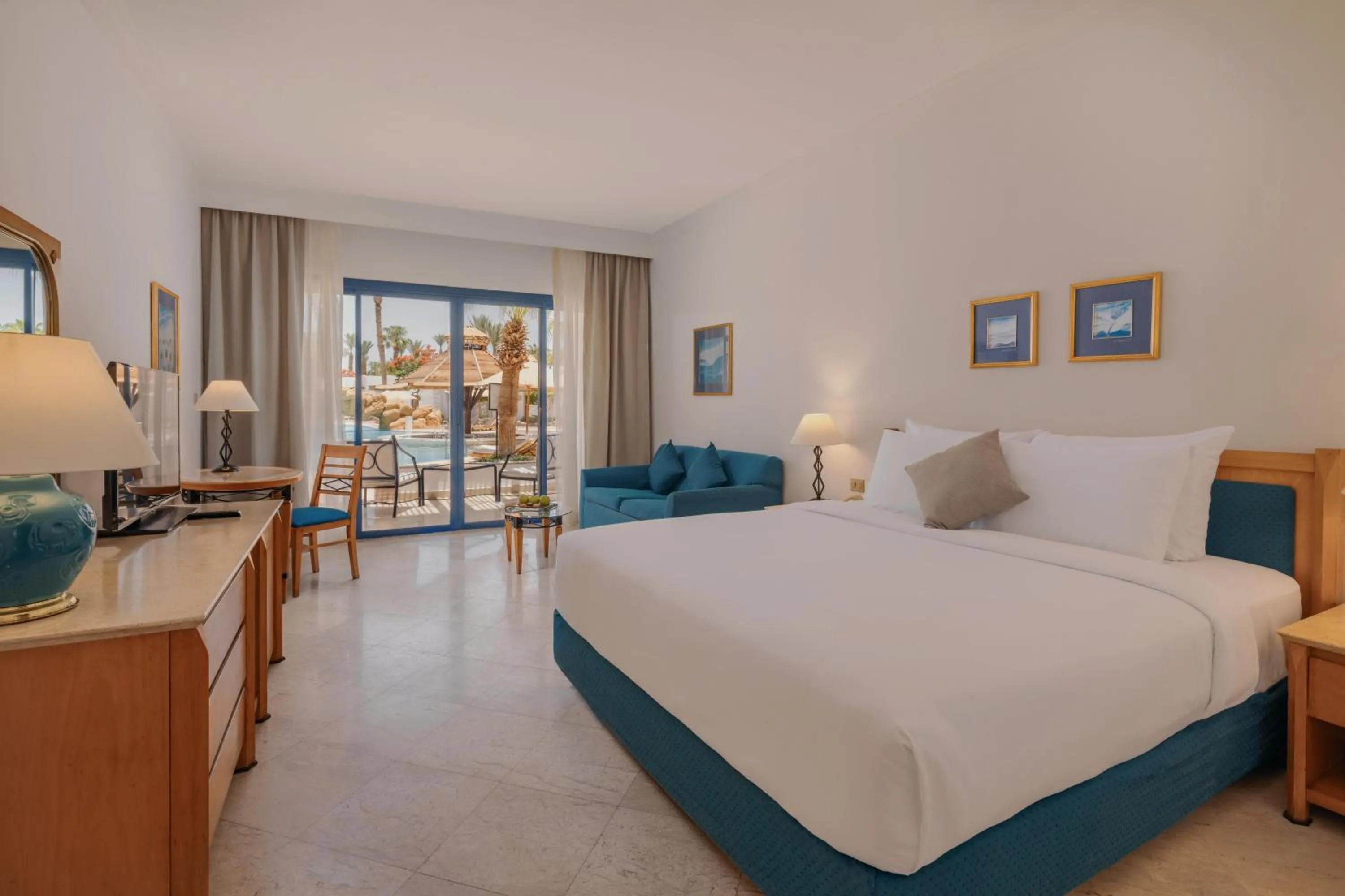 Superior, Queen or Twin Bed, Pool View in JAZ Fayrouz