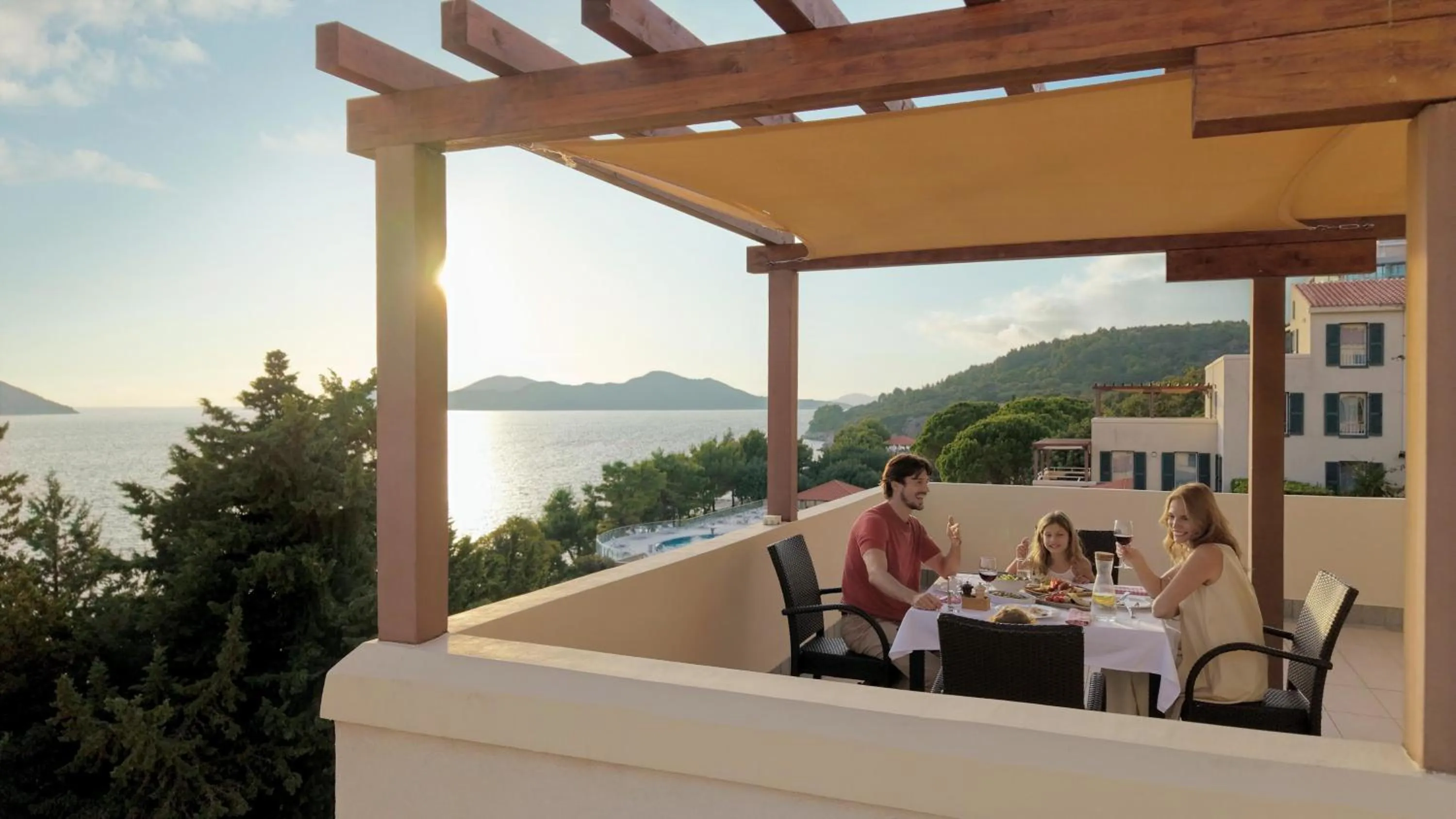 Deluxe 2 Bedroom Residence Sea View  in Sun Gardens Dubrovnik