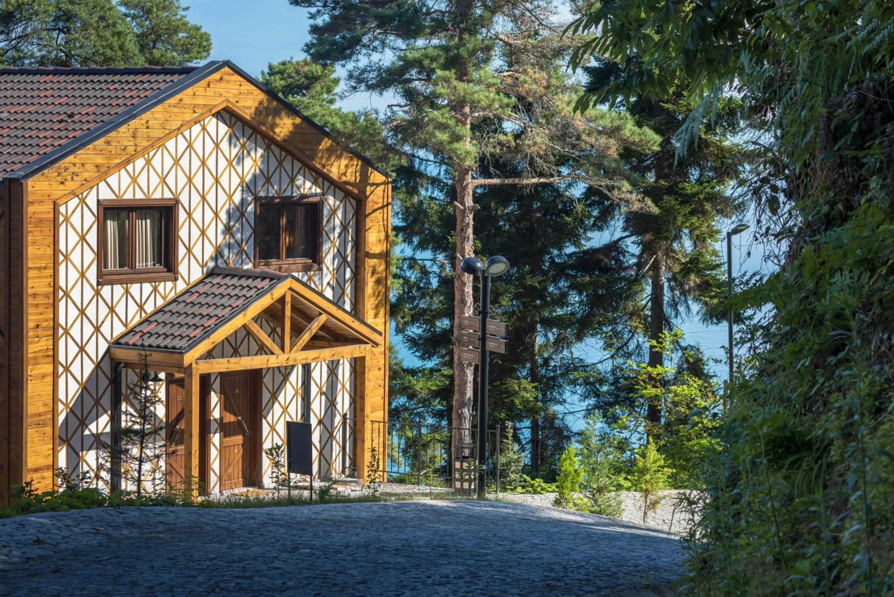 Duplex Bungalow with Balcony and Sea View in Hancioglu Orman Evleri & Hotel